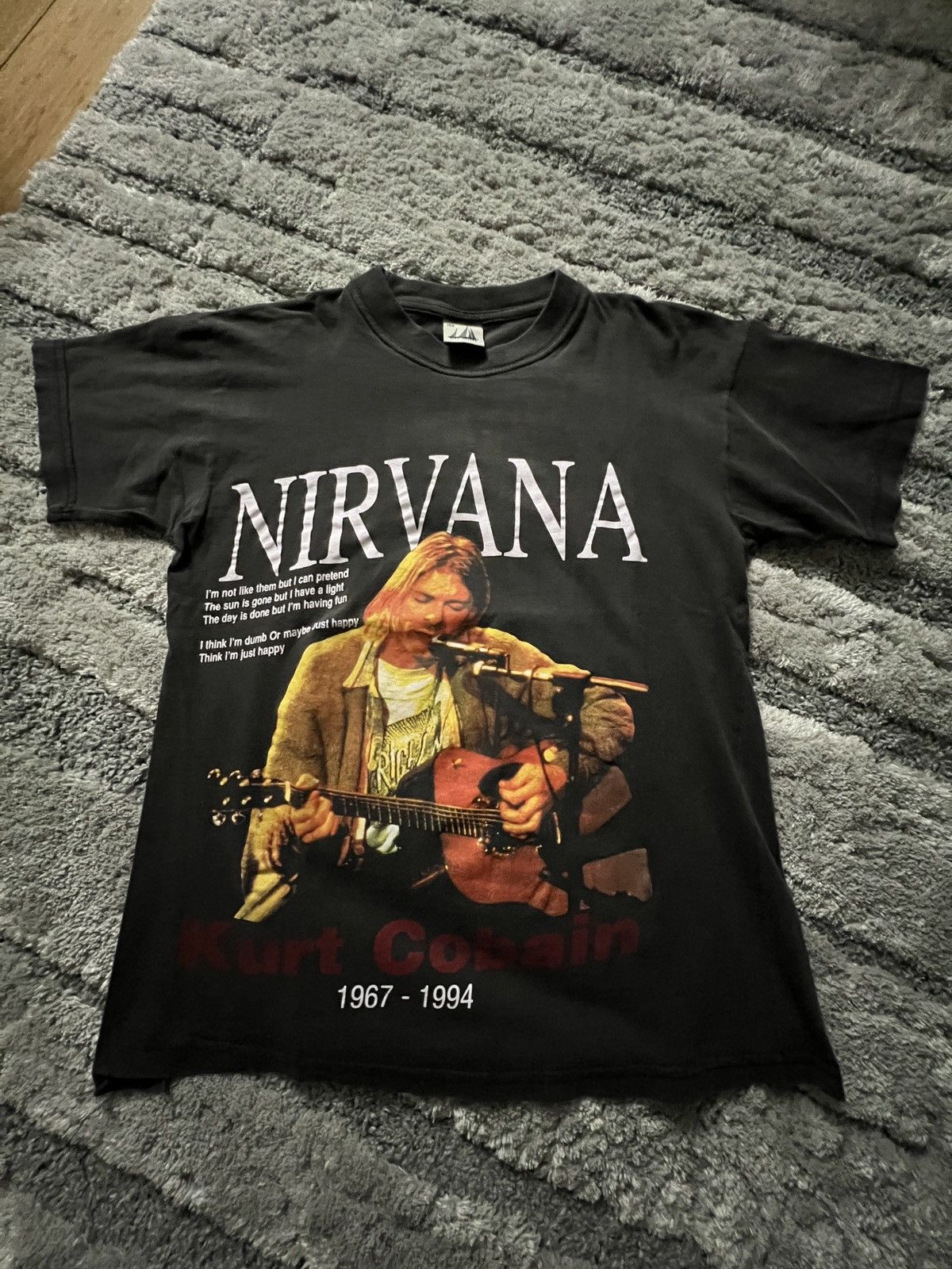 Vintage Vintage nirvana t shirt Size US S / EU 44-46 / 1 - 1 Thumbnail