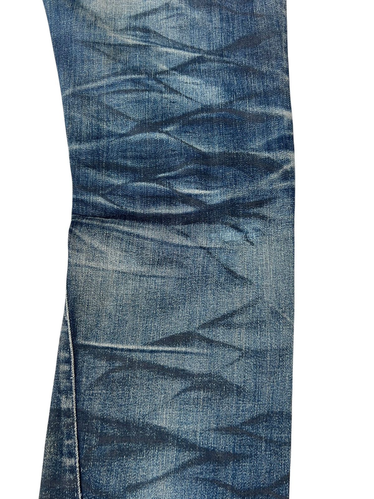 Tornado Mart Trashed Tornado Mart Japan Dirty Muddy Denim Jeans Distress Size US 33 - 19 Thumbnail