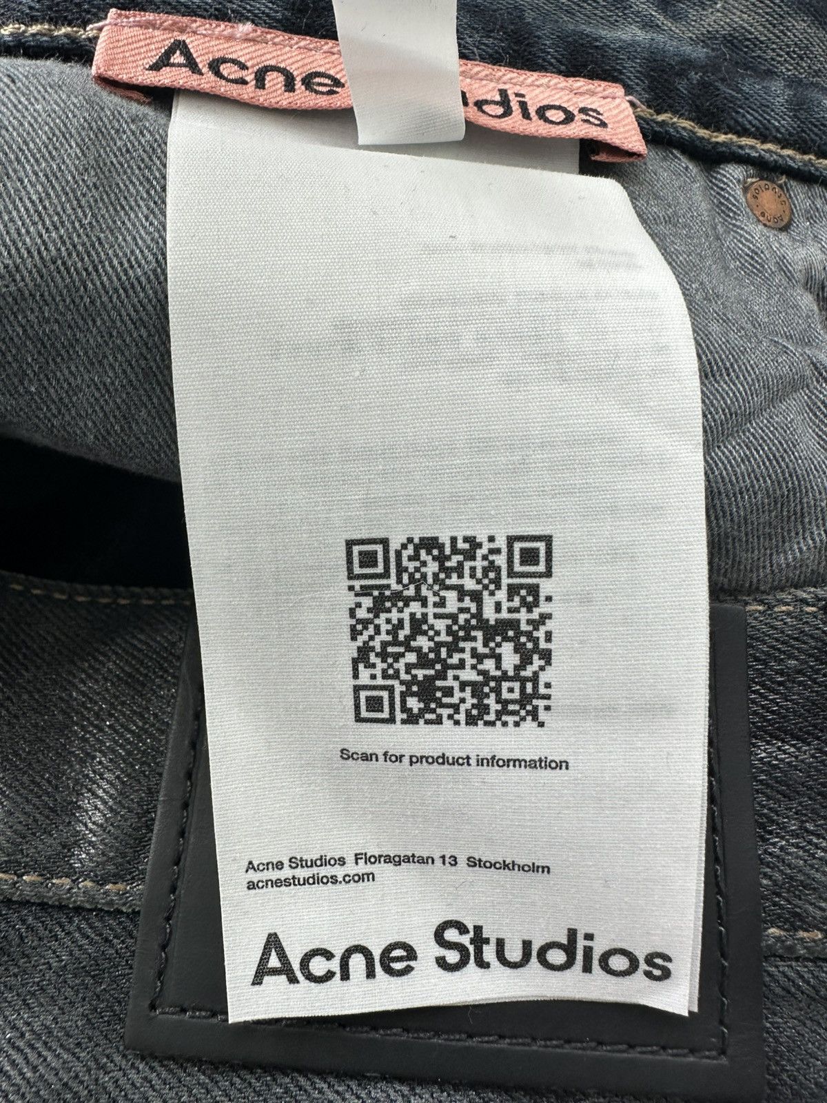 Acne Studios Acne Studios 2006F Coated Glossy Black Jeans 28 Size 28" / US 6 / IT 42 - 11 Thumbnail