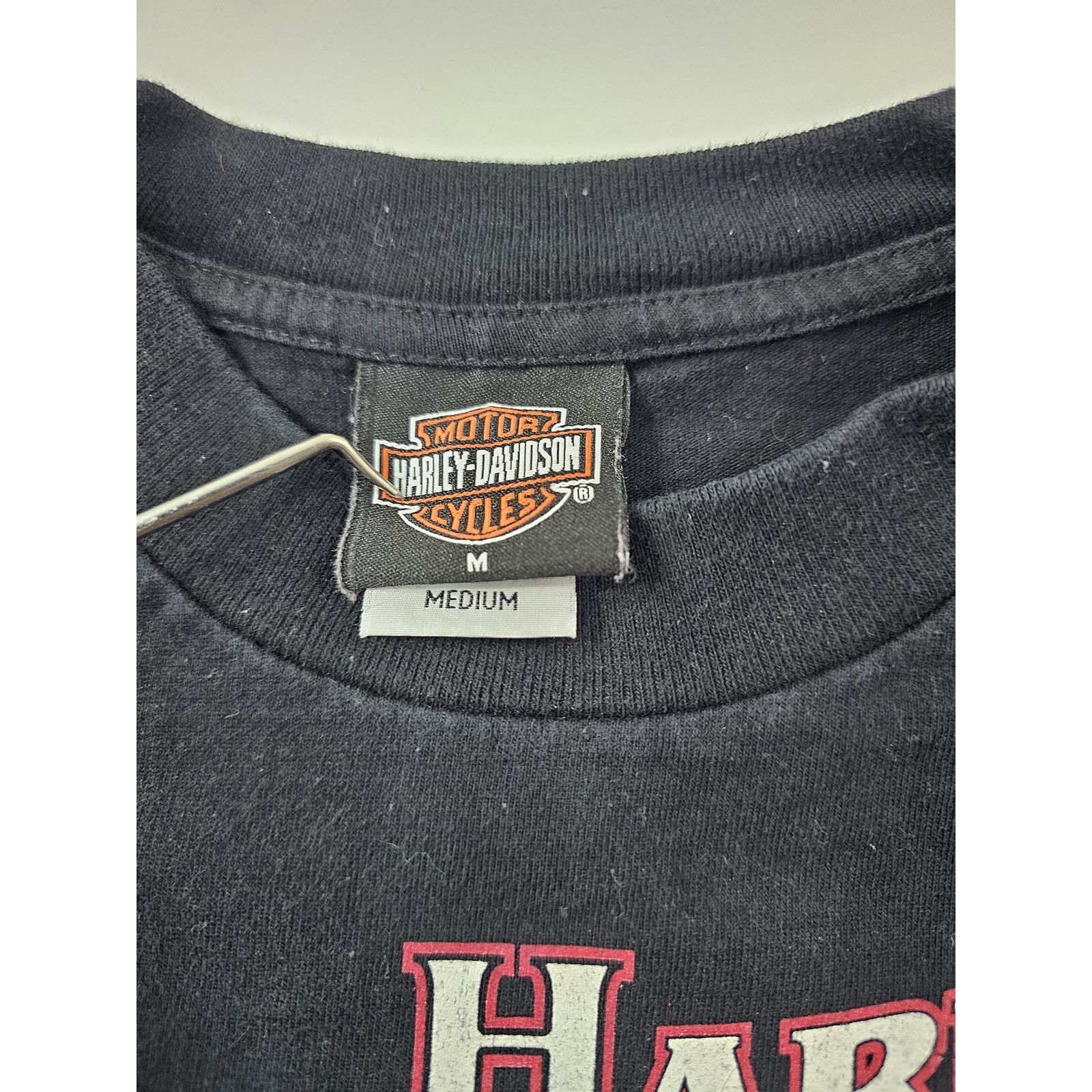 Harley Davidson Harley Davidson Bad Santa Buddy Stubbs Black Red Shirt Sz M Size US M / EU 48-50 / 2 - 6 Thumbnail