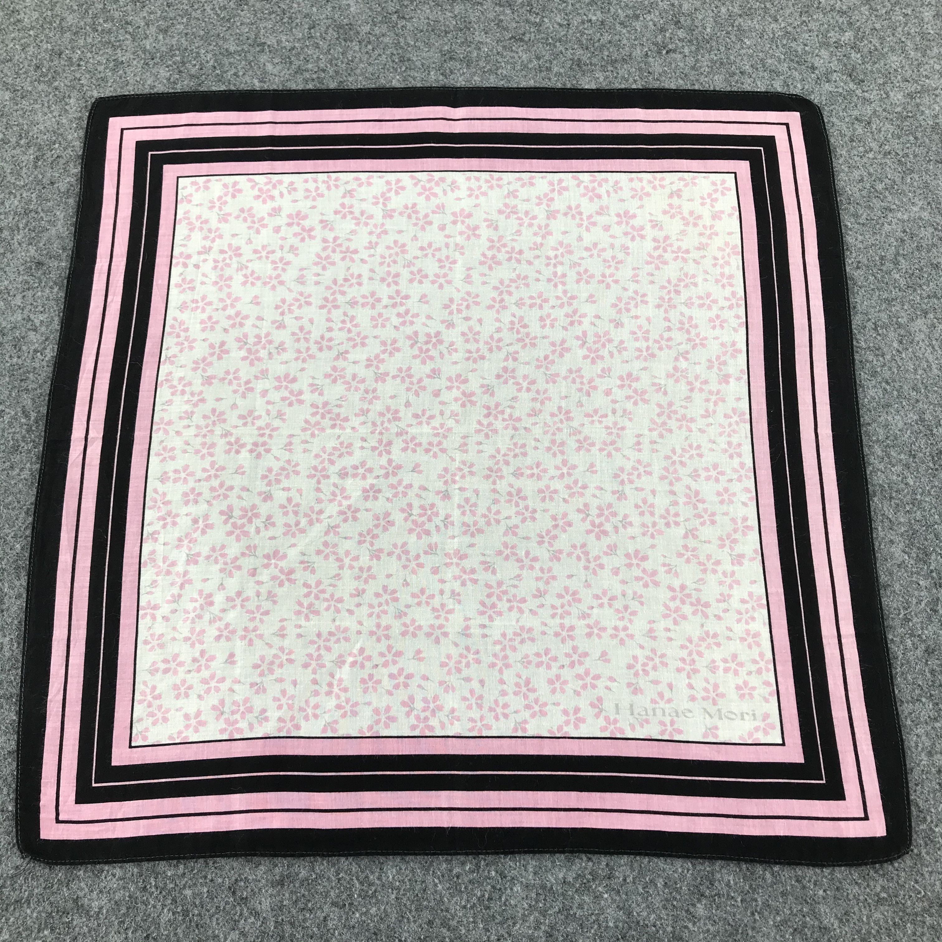 Hanae Mori Hanae Mori Handkerchief Neckerchief Bandana H537 Size ONE SIZE - 3 Thumbnail