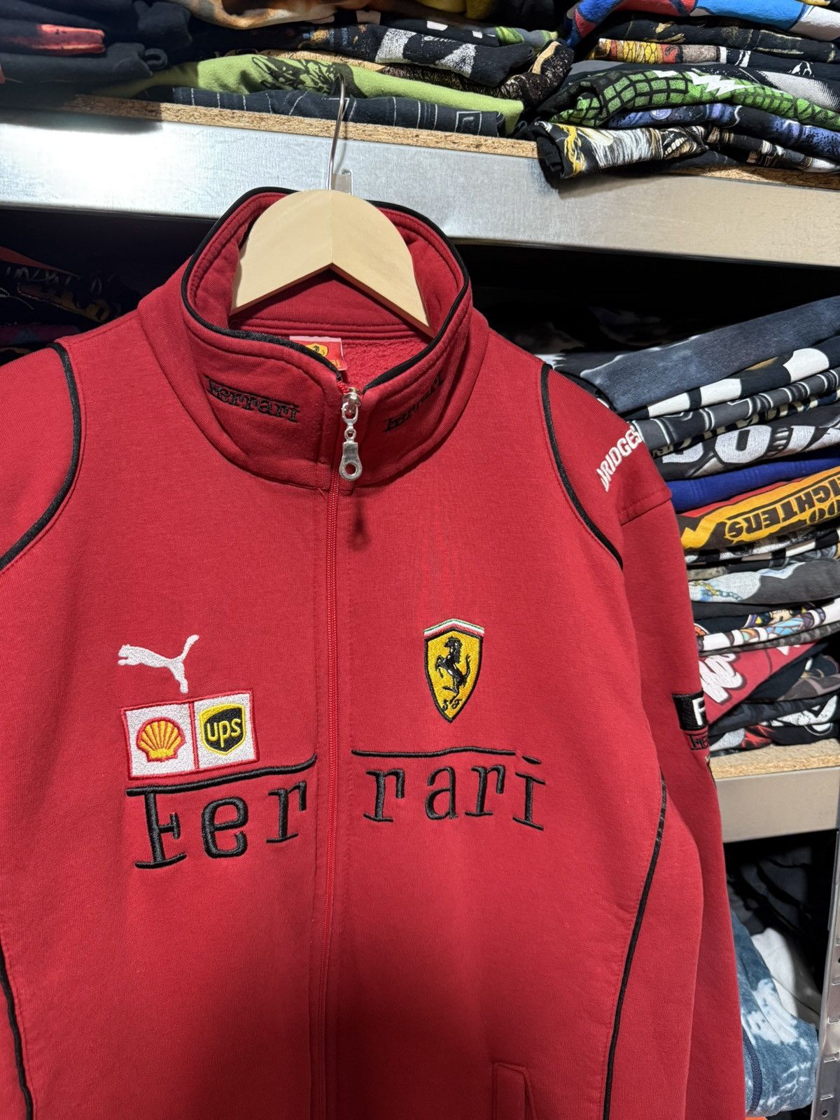 Formula 1 Rare Formula 1 F1 Puma Ferrari Full Zip Jacket Y2K Hype Size US L / EU 52-54 / 3 - 4 Thumbnail