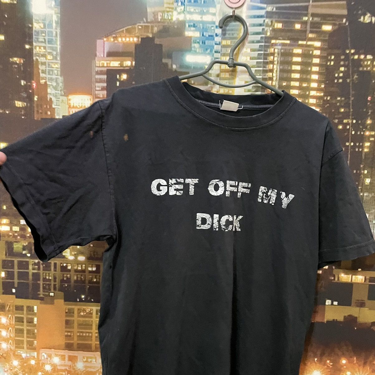 Vintage Vintage 90s Graphic Tee Humor Print Skate Streetwear Baggy L Size US L / EU 52-54 / 3 - 4 Thumbnail