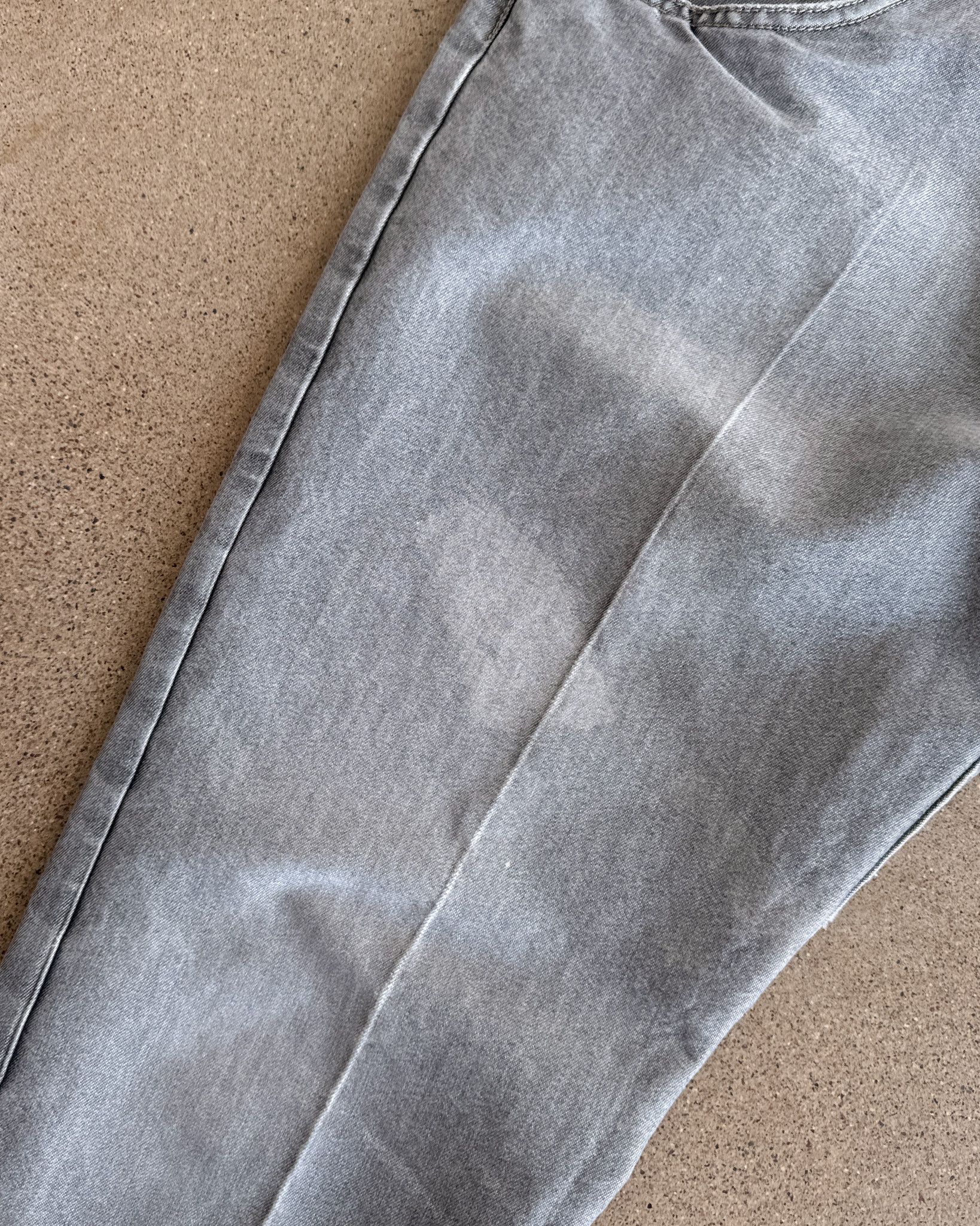 Vintage Vintage OTB Jeans Gray Wash Y2K Men's 32 Slim Straight Fit Size US 32 / EU 48 - 3 Thumbnail