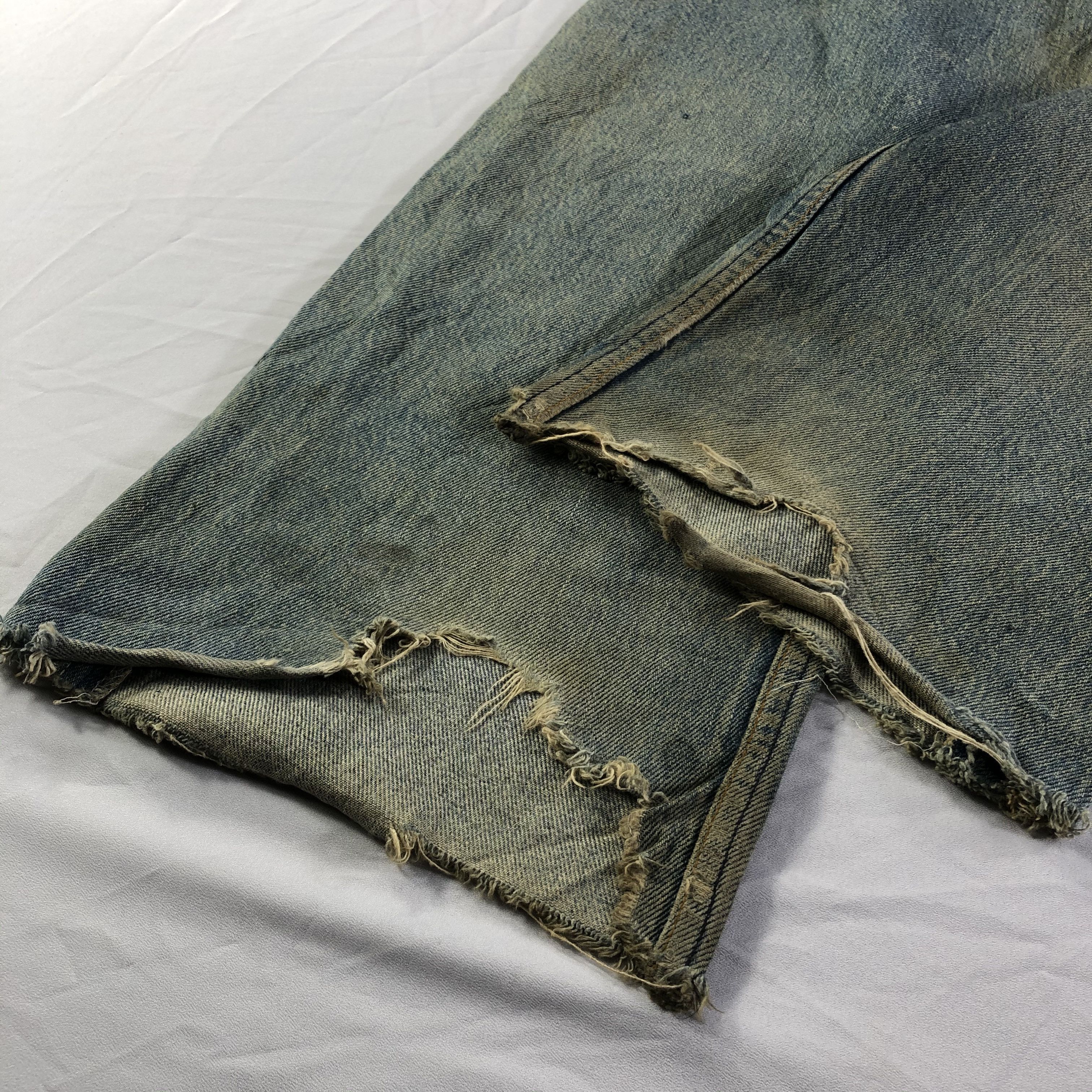 Levi's 90s Vintage Levis 501 Jeans-J4073 Size US 37 - 6 Thumbnail