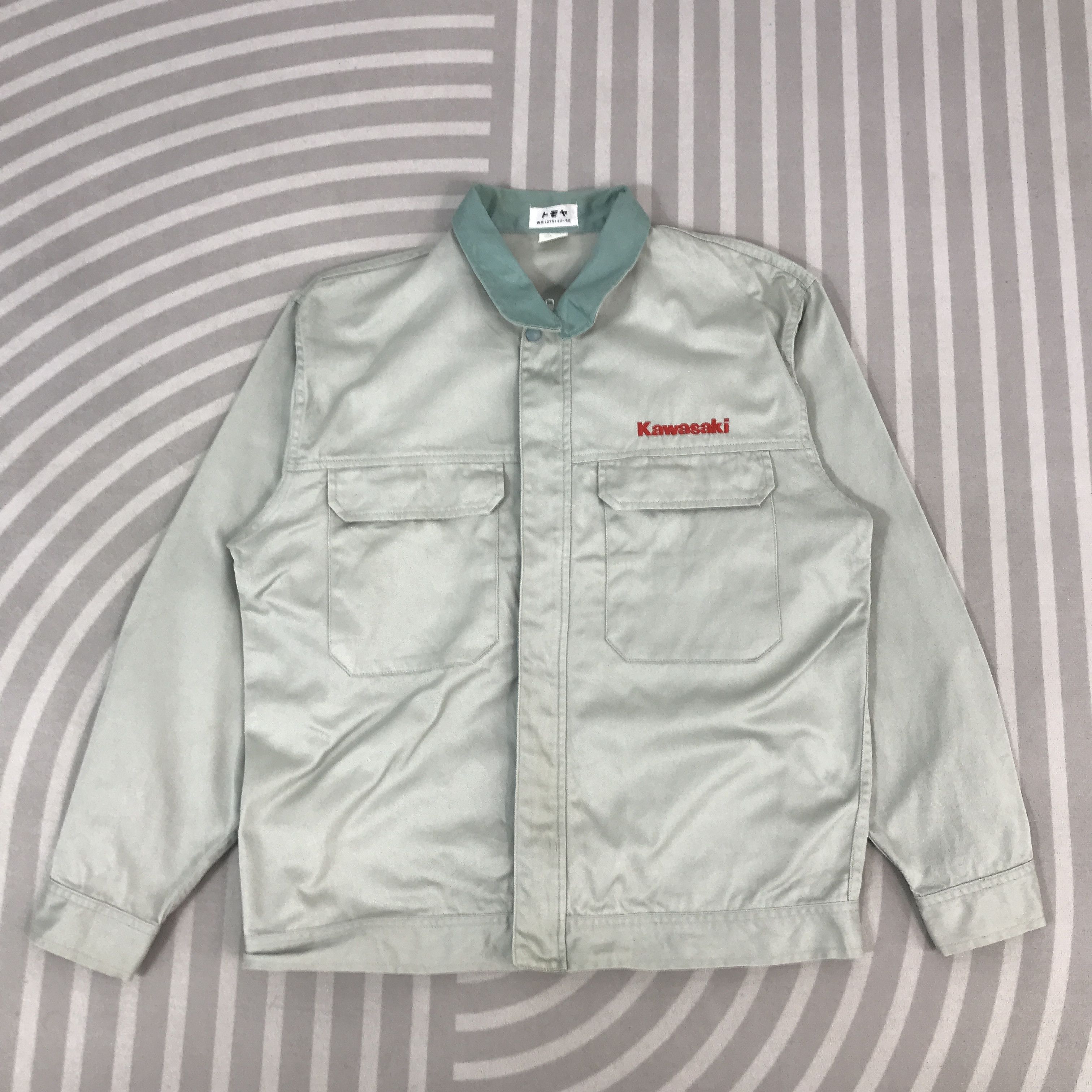 Vintage Vintage Kawasaki japan uniform Jacket K67B9 Size US L / EU 52-54 / 3 - 1 Thumbnail