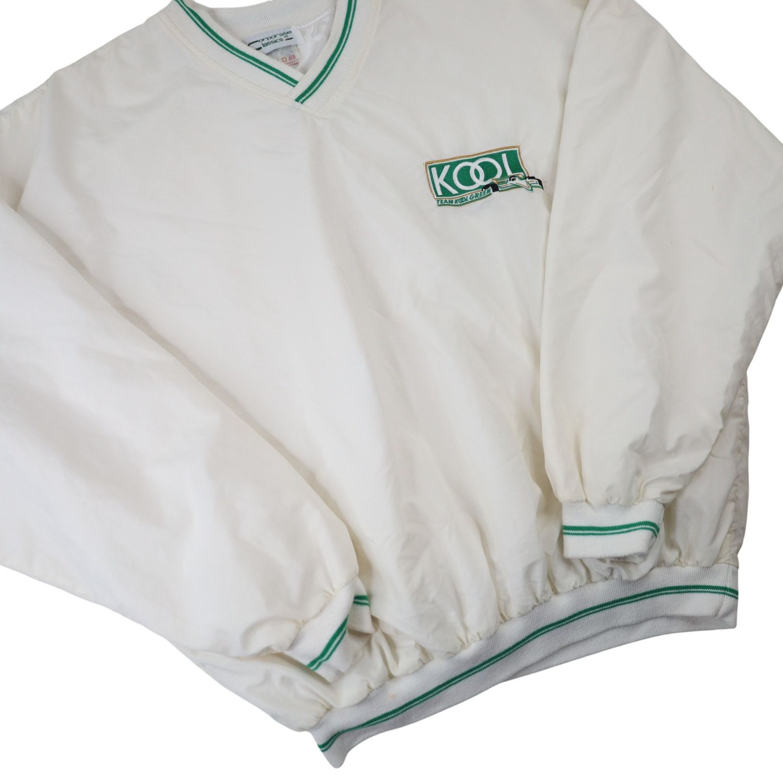 Vintage Vintage Kool Cigarettes Team Kool Green Racing Windbreaker Size US XL / EU 56 / 4 - 3 Thumbnail