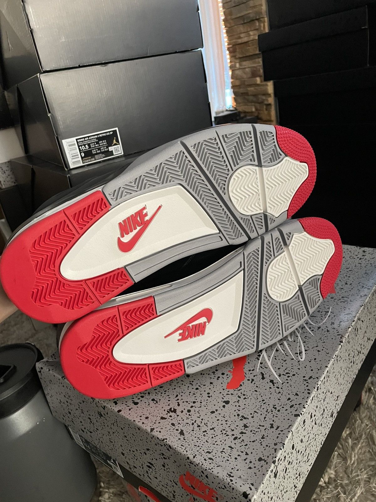 Jordan Brand Jordan 4 Bred Reimagined Size US 12 / EU 45 - 8 Thumbnail