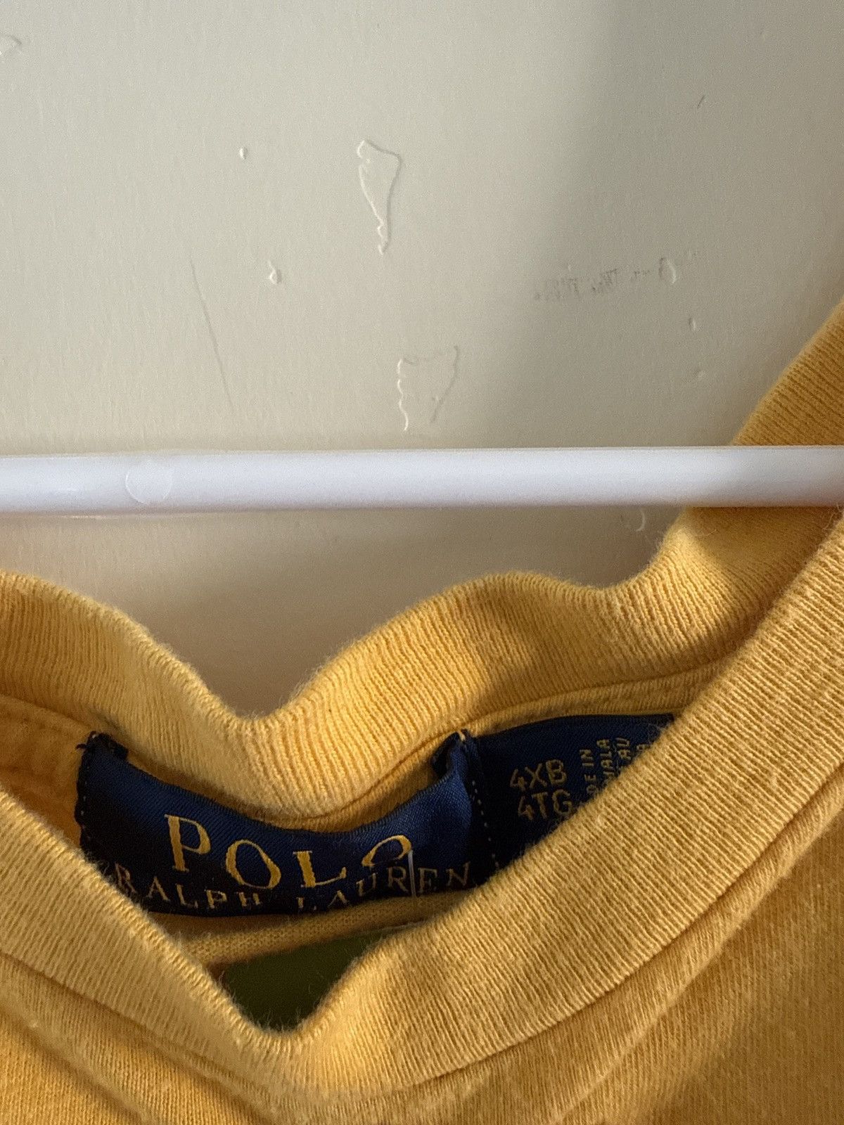 Marc O'Polo Polo Yellow T-Shirt Size US XXL / EU 58 / 5 - 3 Thumbnail