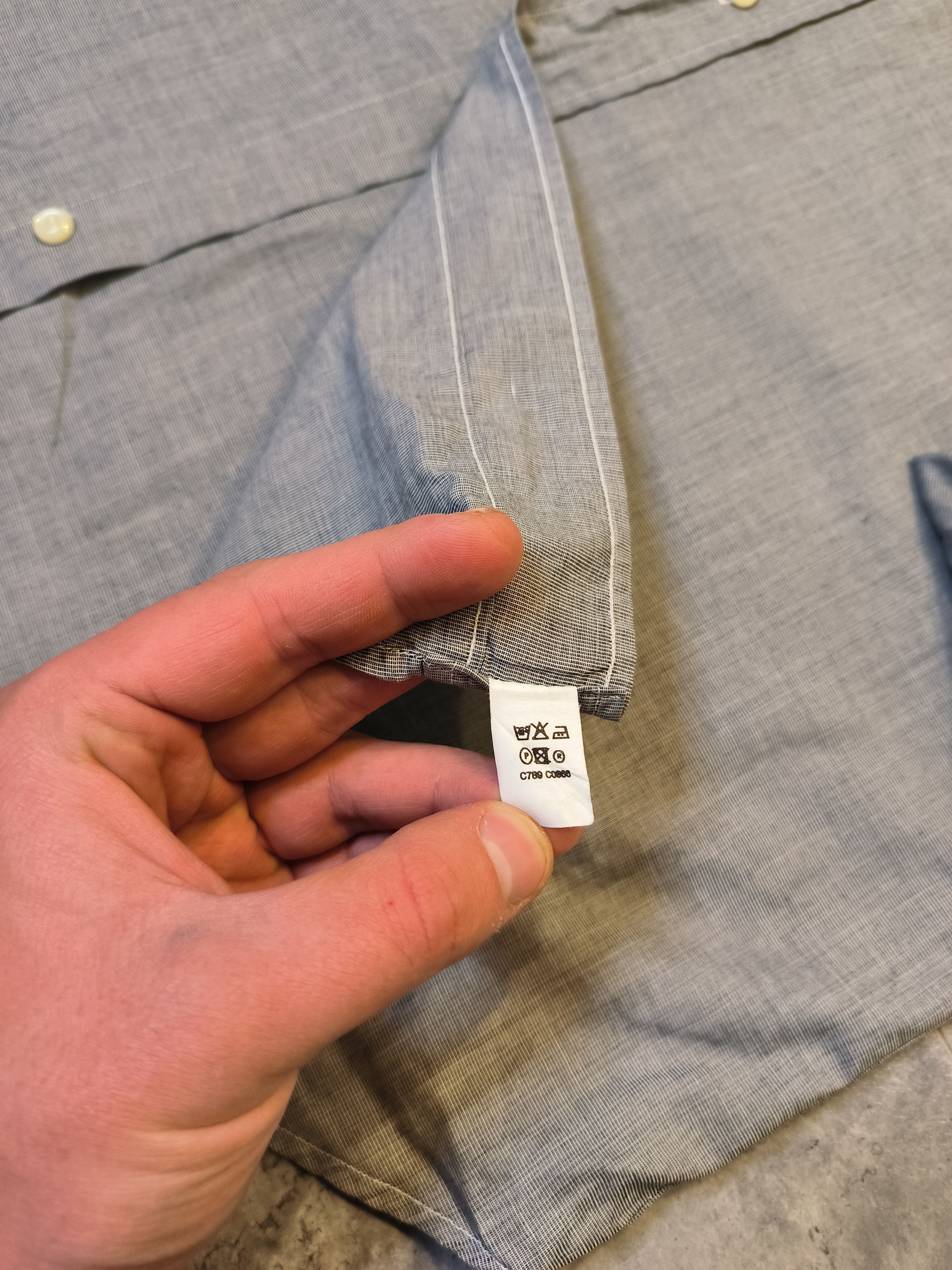 Dior Christian Dior Shirt Button Up Sleeve Logo Size US L / EU 52-54 / 3 - 6 Thumbnail