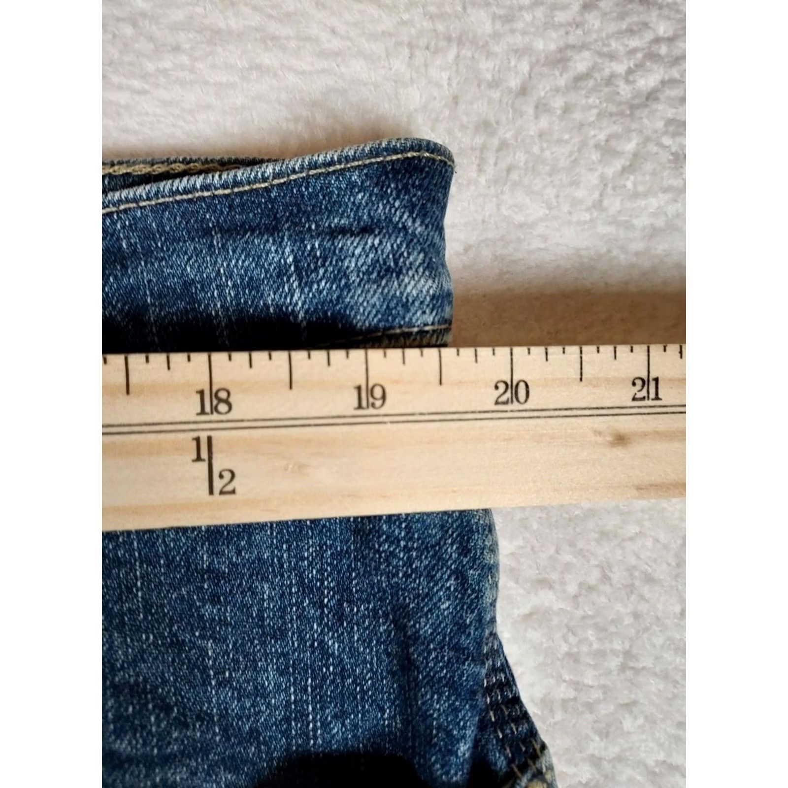 Dickies Dickies Men’s Stretch Carpenter Jeans 36×32 Blue Straight Leg Work Denim Jeans Size US 36 / EU 52 - 3 Thumbnail