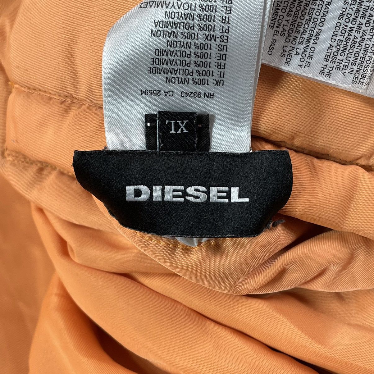 Diesel DIESEL Fully Distressed & Trashed MA-1 Flying J-ROSS Bomber Size US XL / EU 56 / 4 - 16 Thumbnail