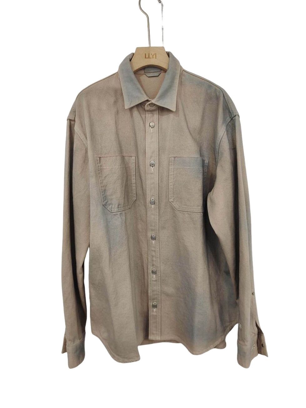 Dior × Hedi Slimane Dior Homme 2004 SS04 Strip Western Denim Shirt