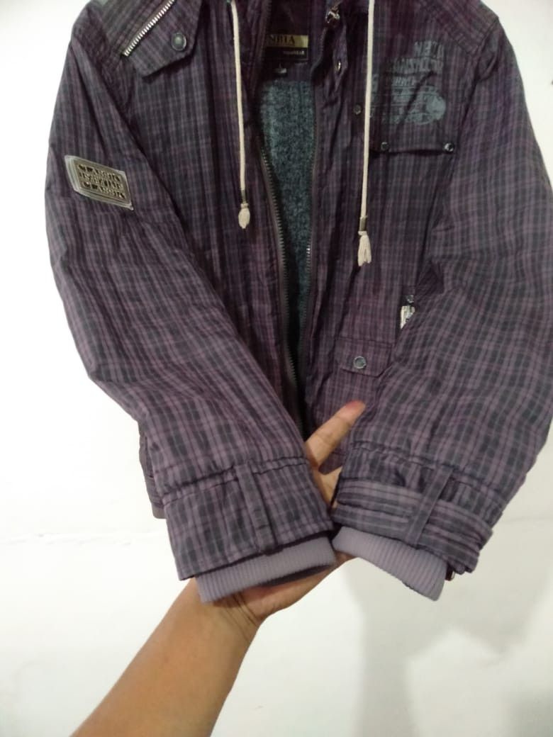 Japanese Brand × Vintage Nbia Zipper Fur Hoodie ifsixwasnine lgb style Size US M / EU 48-50 / 2 - 7 Thumbnail