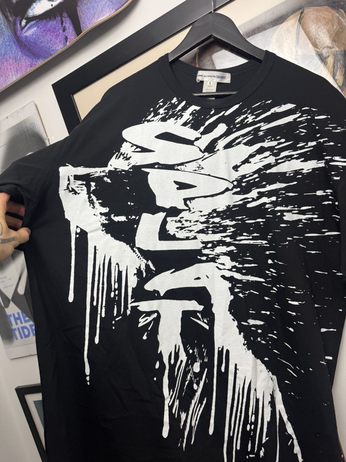 Comme des Garcons Oversize Comme des Garcons Shirt x Christian Marclay Splat Size US XL / EU 56 / 4 - 3 Thumbnail