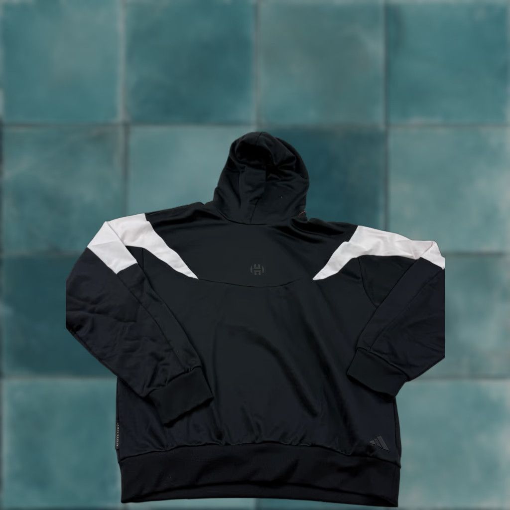 Adidas Adidas Hoodie Mens Medium Black Pullover James Harden Basketball Sweatshirt Size US M / EU 48-50 / 2 - 1 Thumbnail