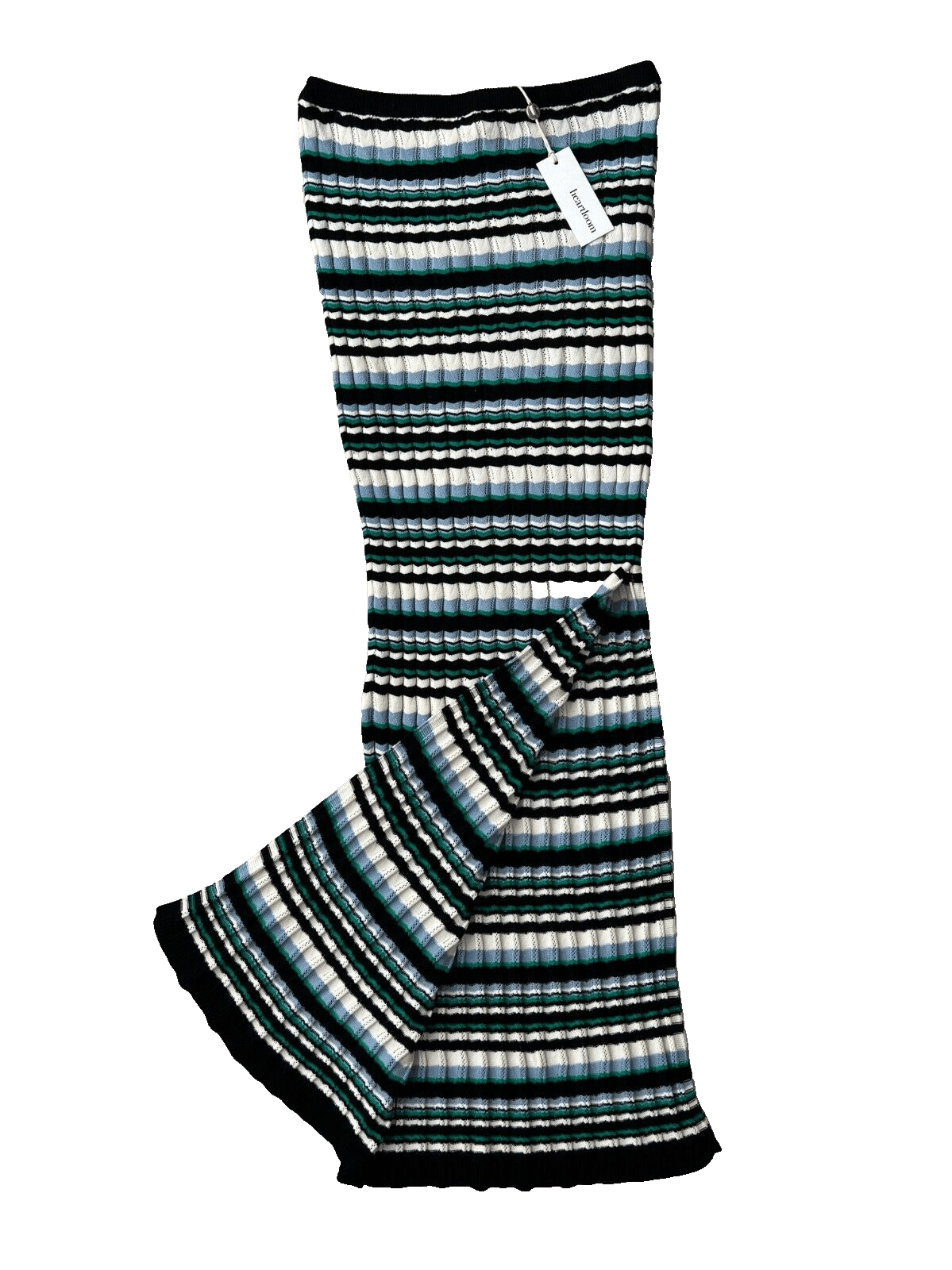 Heartloom Heartloom Marcia Knit Striped Slit Skirt ( XS ) Size 26" / US 2 / IT 38 - 3 Thumbnail