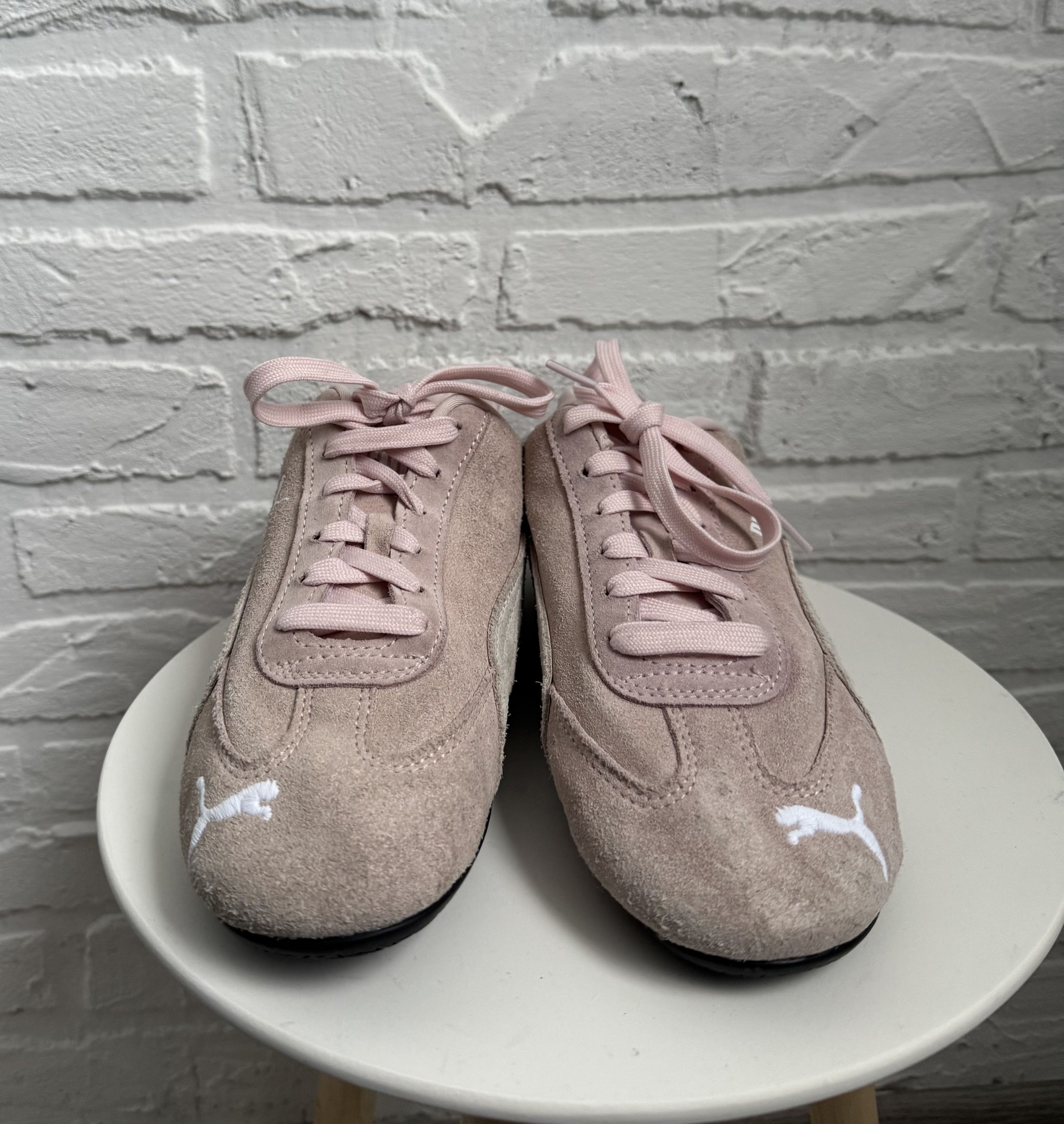 Puma Puma speedcat OG pink suede leather low sneakers Size US 5 / IT 35 - 5 Thumbnail