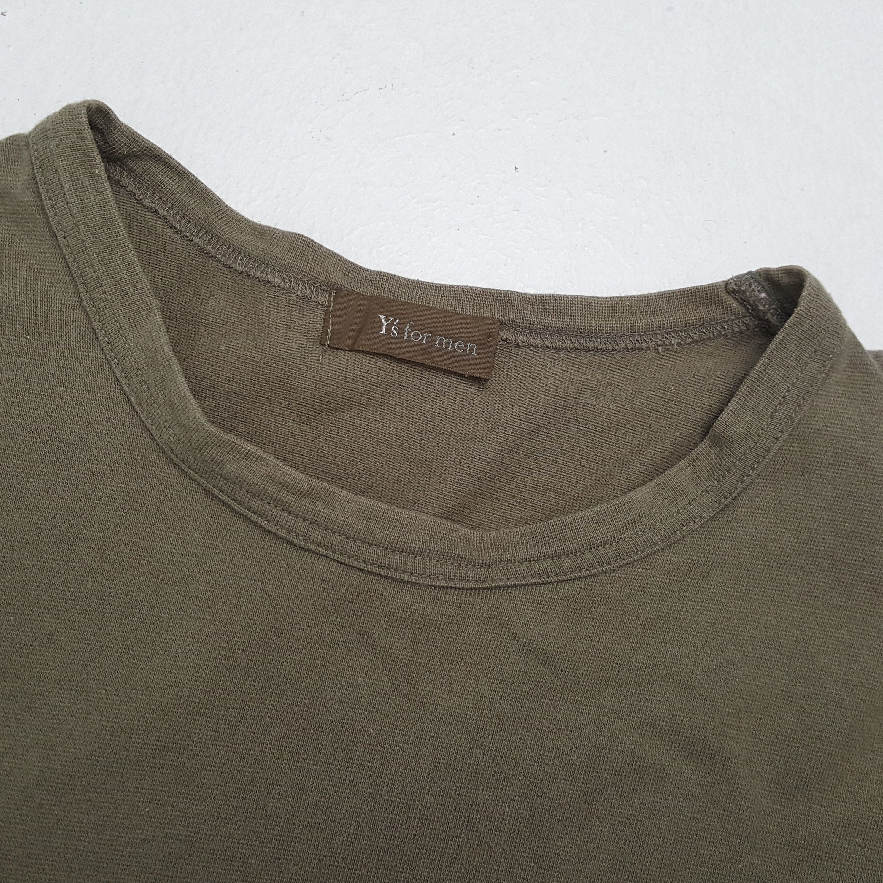 Vintage × Y's for Men × Yohji Yamamoto Vintage Y'S FOR MEN YOHJI YAMAMOTO Japanese Brand T-Shirt Size US L / EU 52-54 / 3 - 7 Thumbnail
