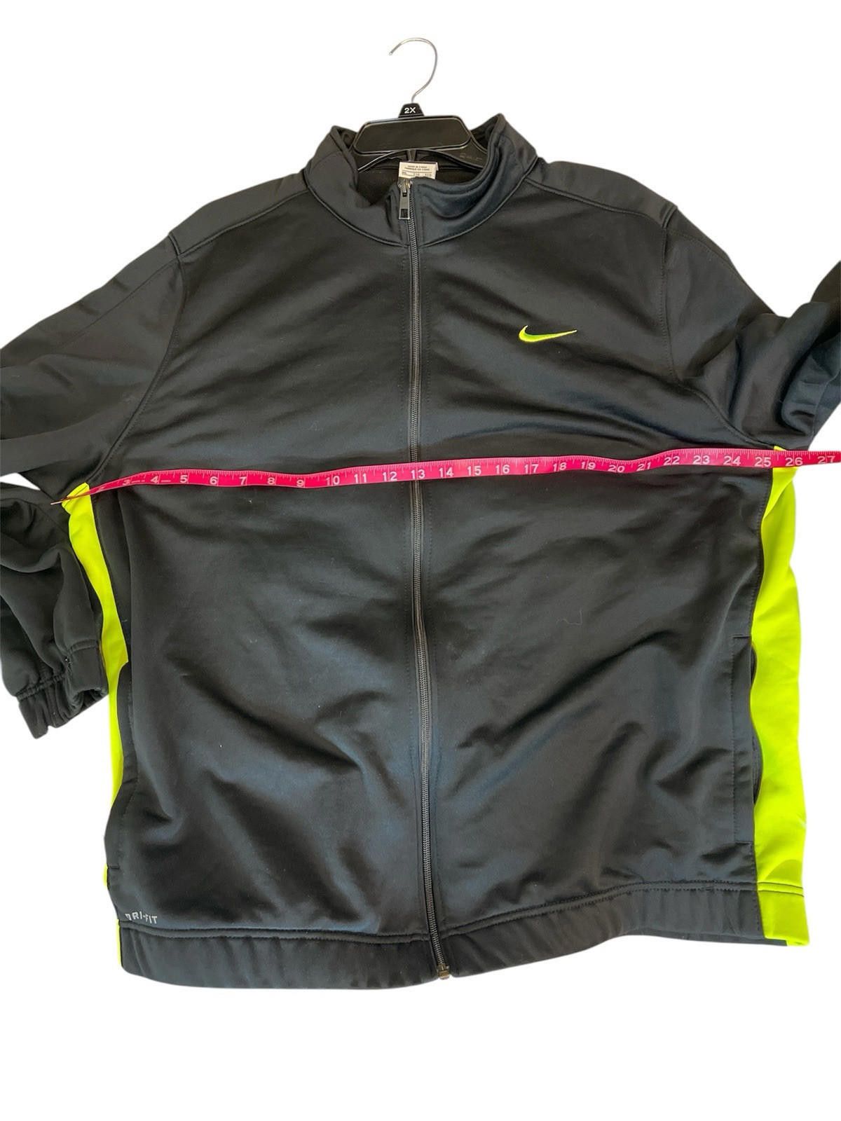 Nike nike dri fit jacket men full zip XXL Size US XXL / EU 58 / 5 - 5 Thumbnail