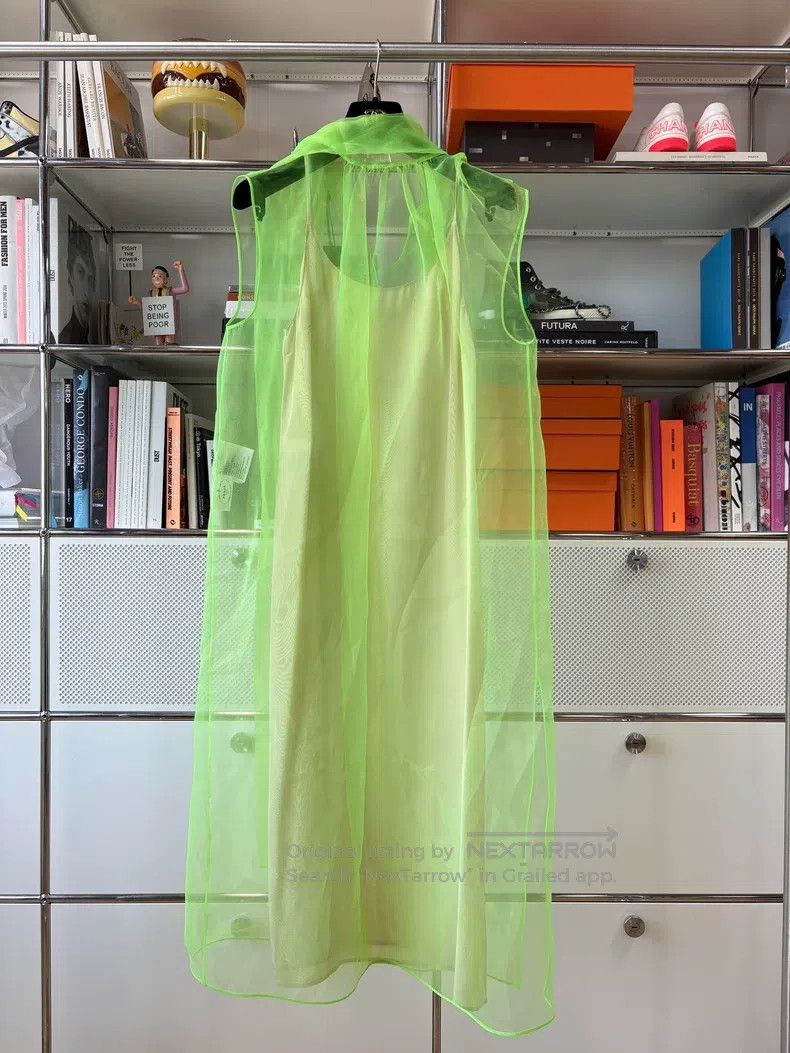 Prada Prada Green mesh dress Size XS / US 0-2 / IT 36-38 - 1 Thumbnail