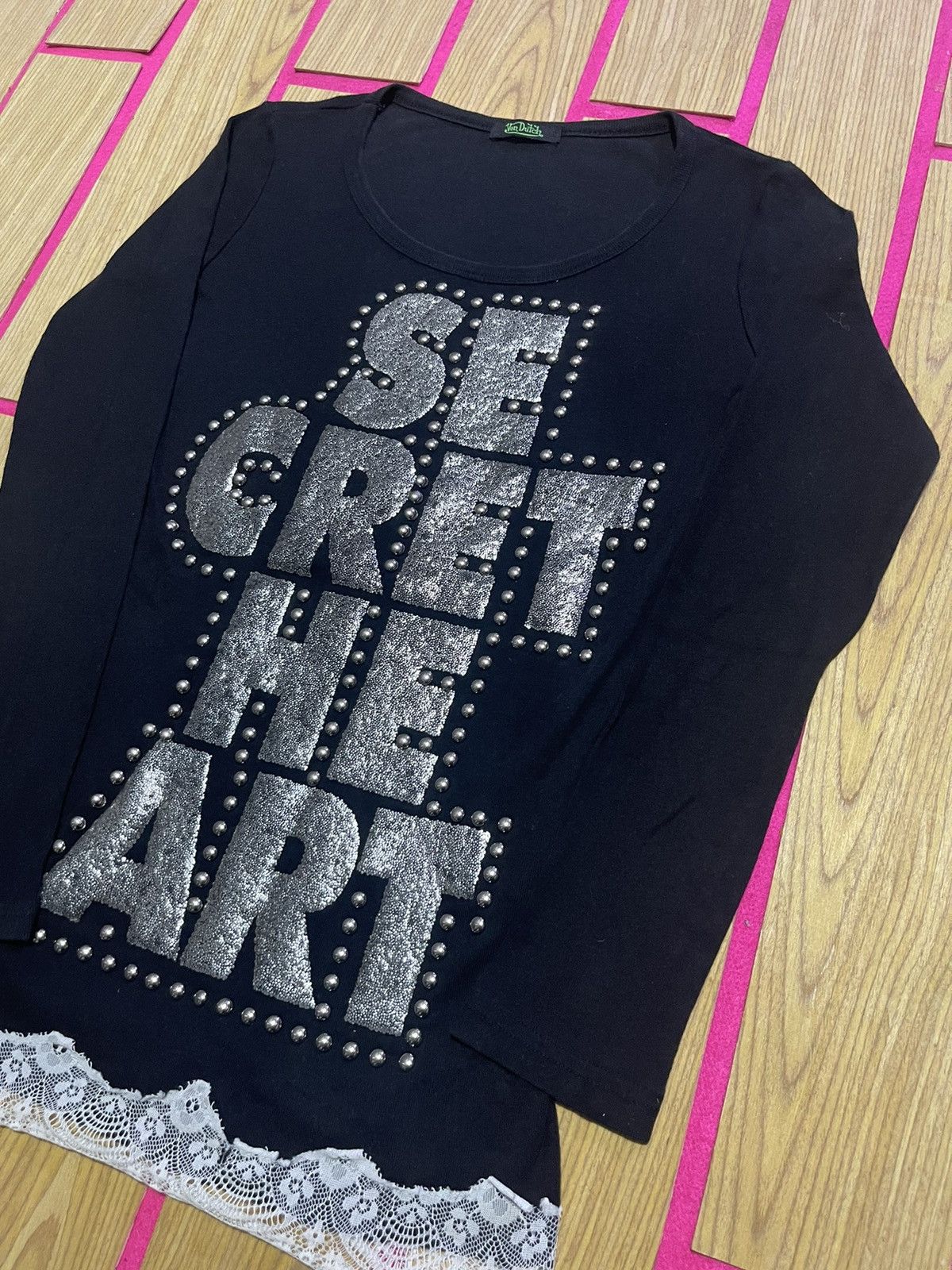 If Six Was Nine Y2K VON DUTCH long sleeve tshirt women Size S / US 4 / IT 40 - 2 Thumbnail