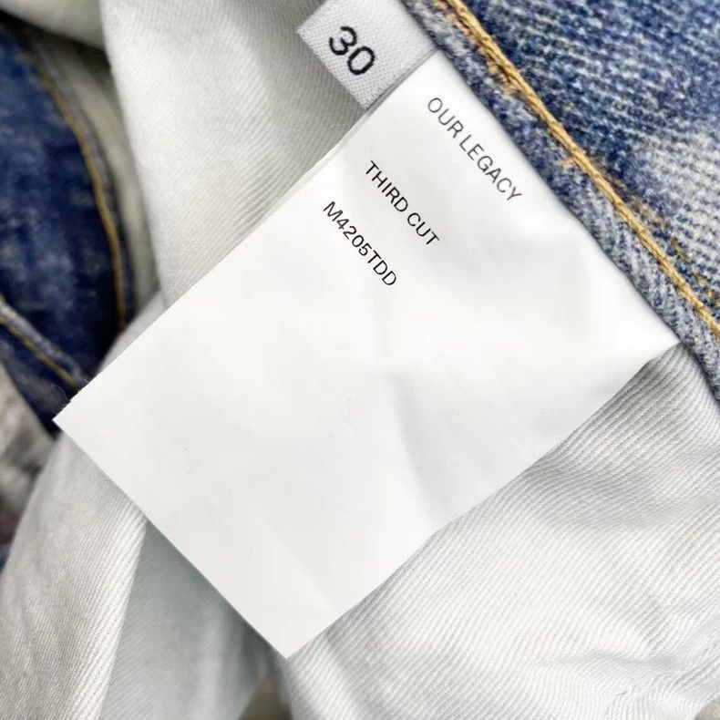 Our Legacy our legacyPrinted graffiti jeans 2505-Nextarrow Size US 30 / EU 46 - 5 Thumbnail