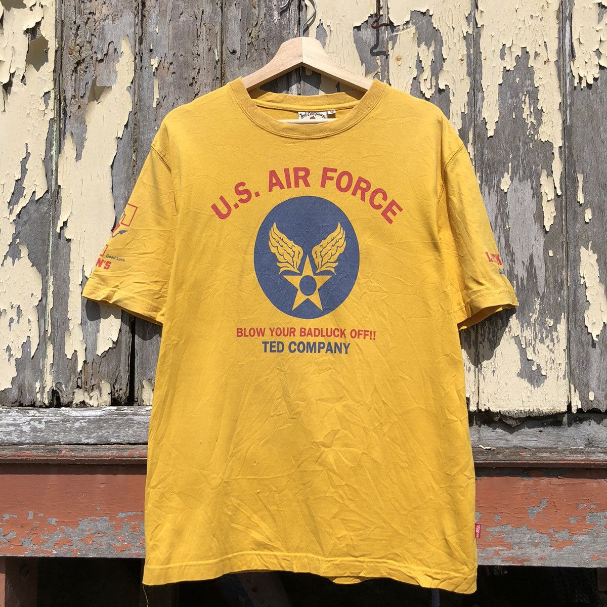Vintage 🔥Rare🔥 Ted Company Us Air Force Tshirt Size US M / EU 48-50 / 2 - 1 Thumbnail