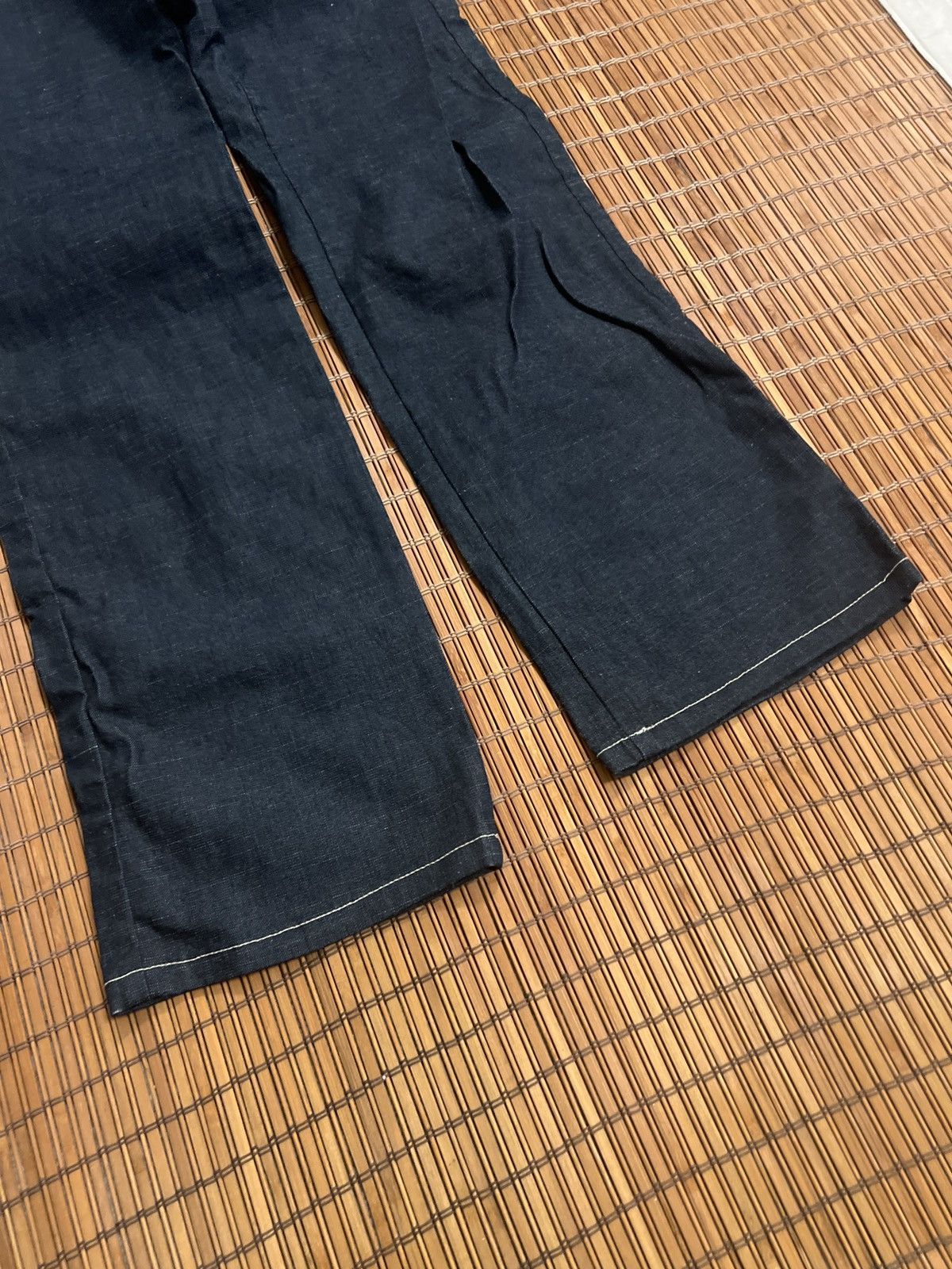 Marithe + Francois Girbaud Marithe & girbaud Dark blue wash straight leg denim jeans Size 29" - 6 Thumbnail