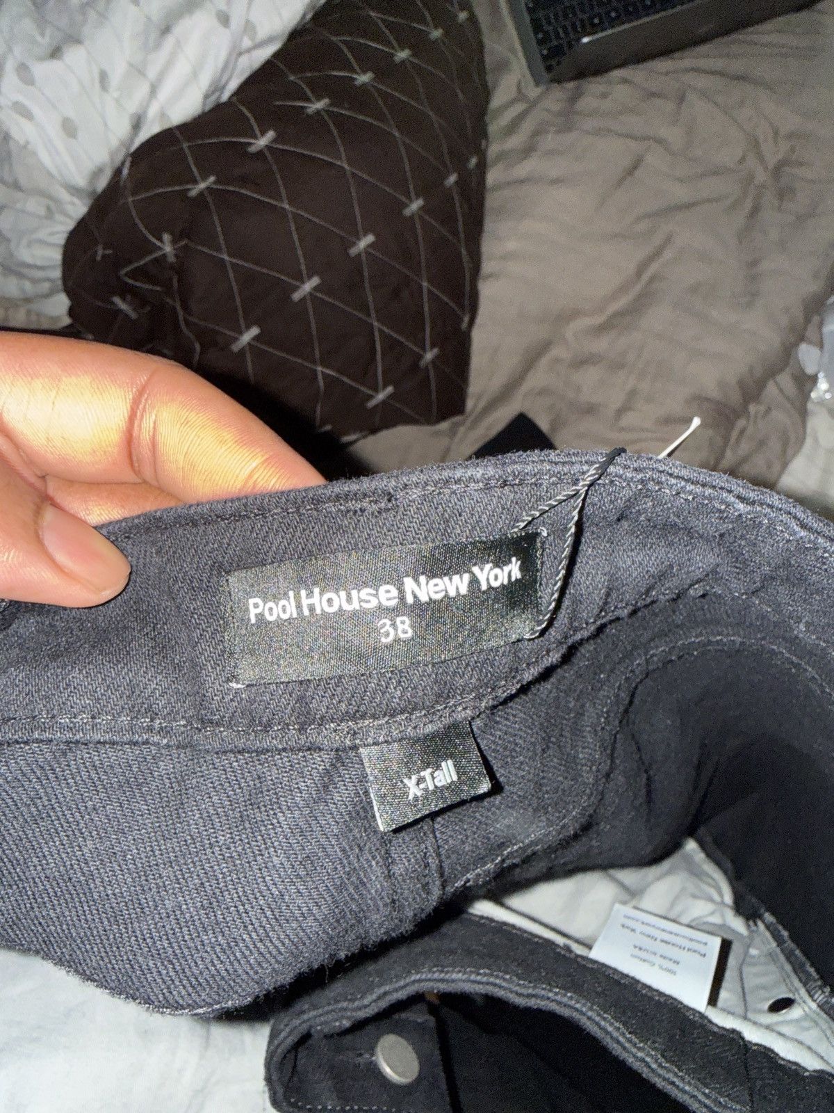 Pool House New York Pasadena Dad Jeans | Straight-Leg | Cone Denim Size US 38 / EU 54 - 1 Thumbnail