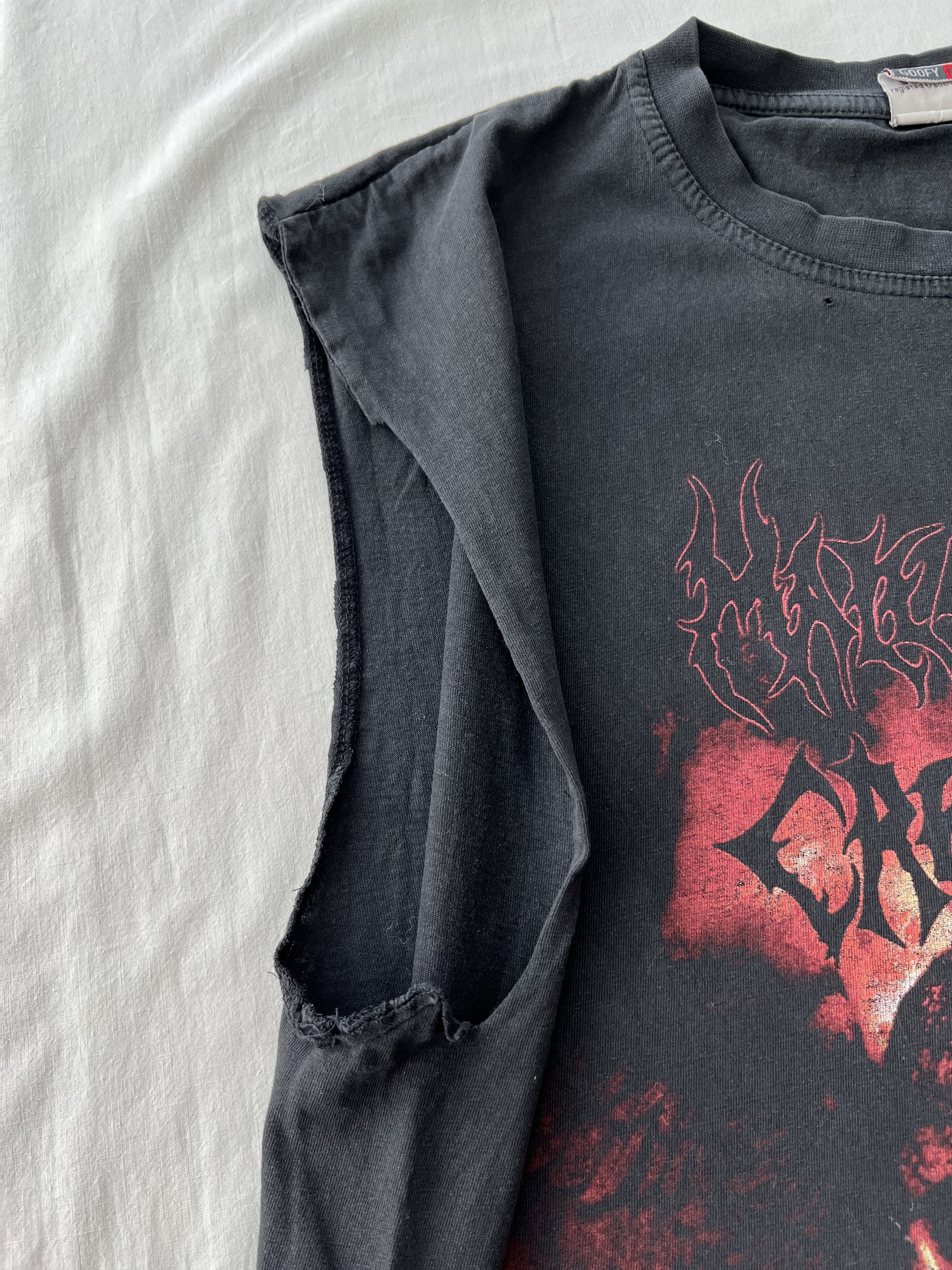 Band Tees Vintage 2004 Malevolent Creation Warkult Black Sleeveless Size US XL / EU 56 / 4 - 11 Thumbnail