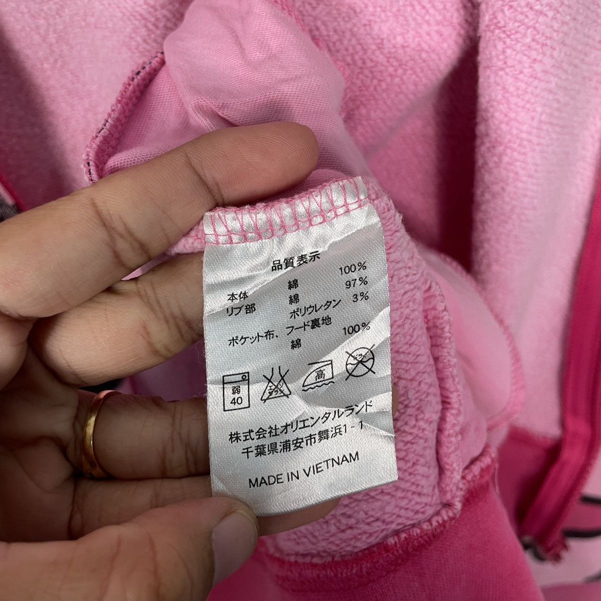 Japanese Brand Tokyo Disney Resort Minnie Mouse Fullprint Zipper Hoodie Size M / US 6-8 / IT 42-44 - 17 Thumbnail
