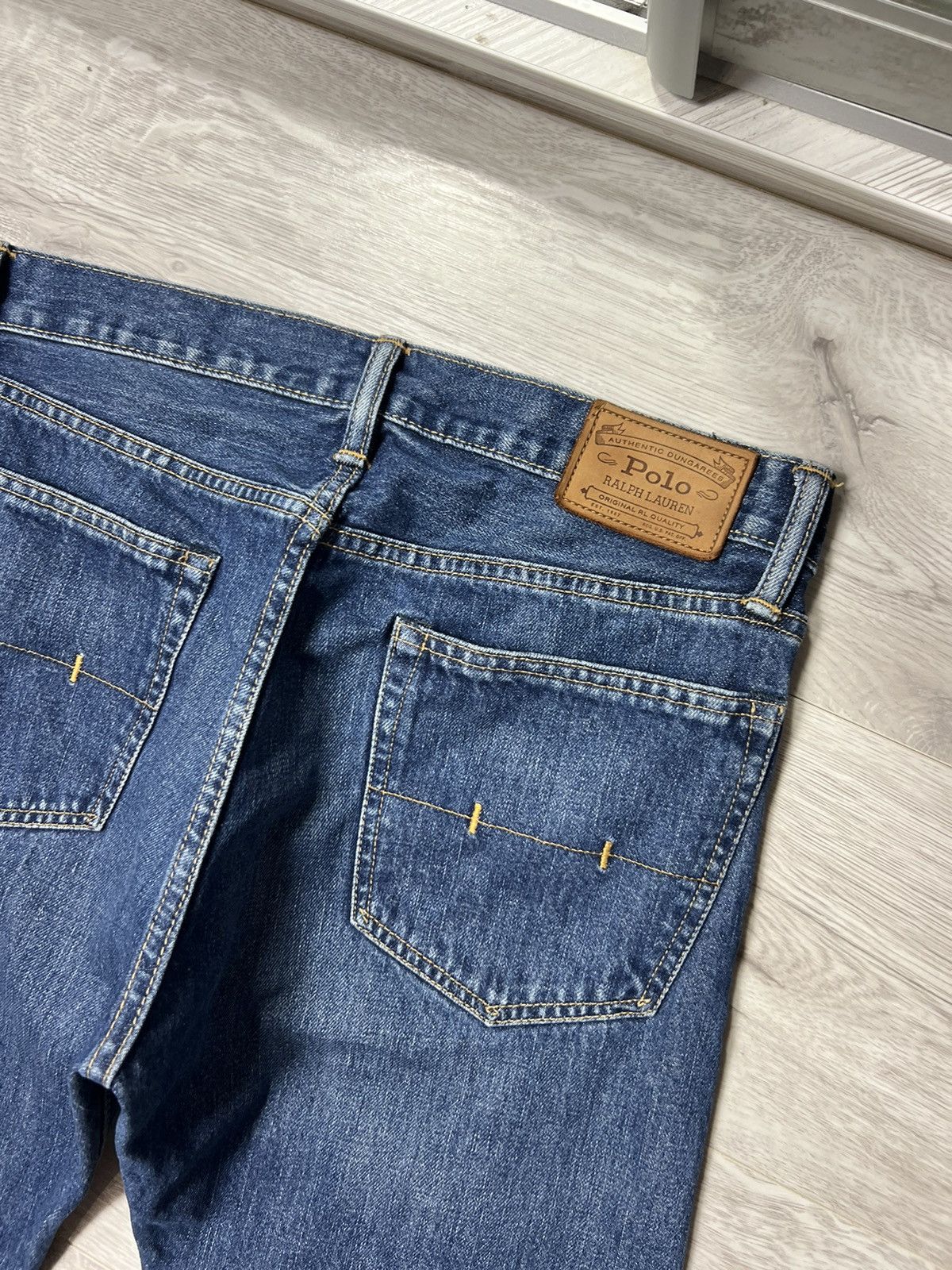 RRL Ralph Lauren Polo Ralph Lauren Jeans Blue Denim Pants Size US 31 - 15 Thumbnail