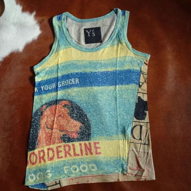 Y's Y's Dog printed vest Size US M / EU 48-50 / 2 - 1 Thumbnail