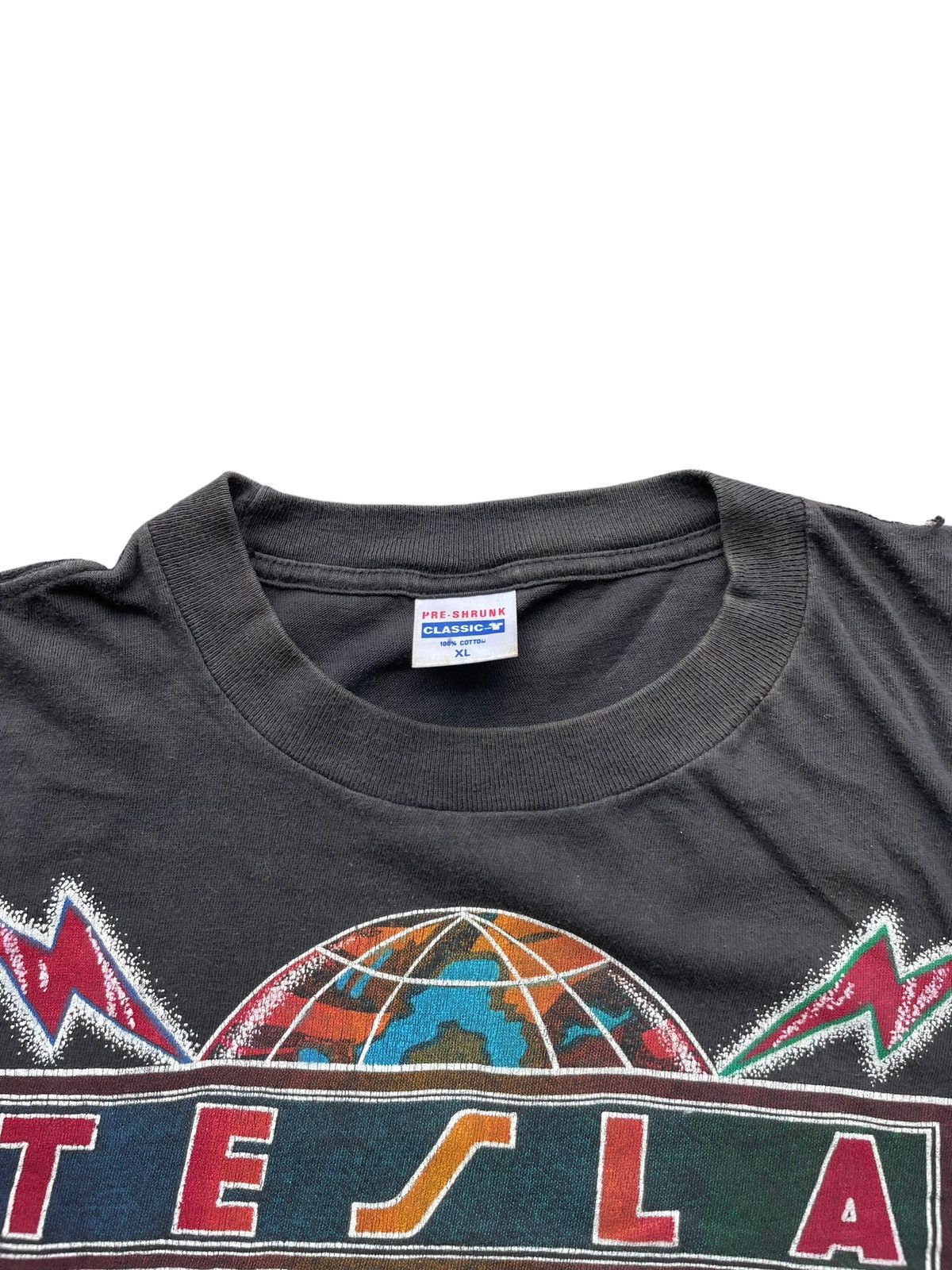 Band Tees Vintage & Rare 90’s Tesla On Tour Live in Concert Size US XL / EU 56 / 4 - 6 Thumbnail
