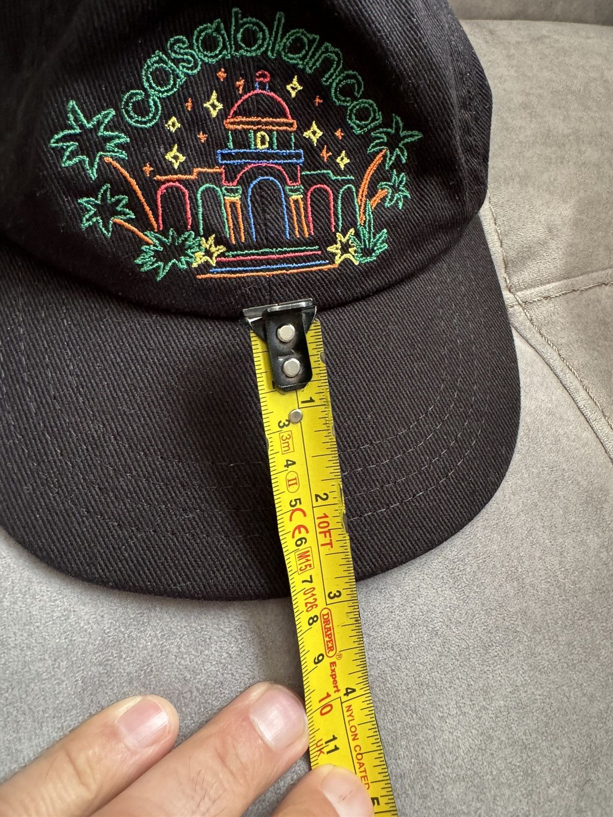 Casablanca CASABLANCA cap hat sizes in photos by tape measure Size ONE SIZE - 14 Thumbnail