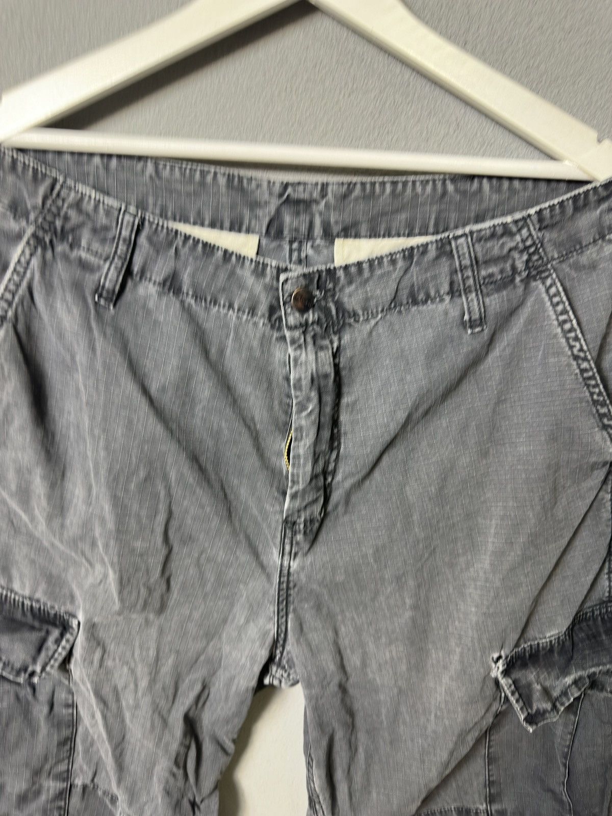 Carhartt × Vintage Carhartt Distressed Regular Cargo Pants Aviation Size US 34 / EU 50 - 3 Thumbnail