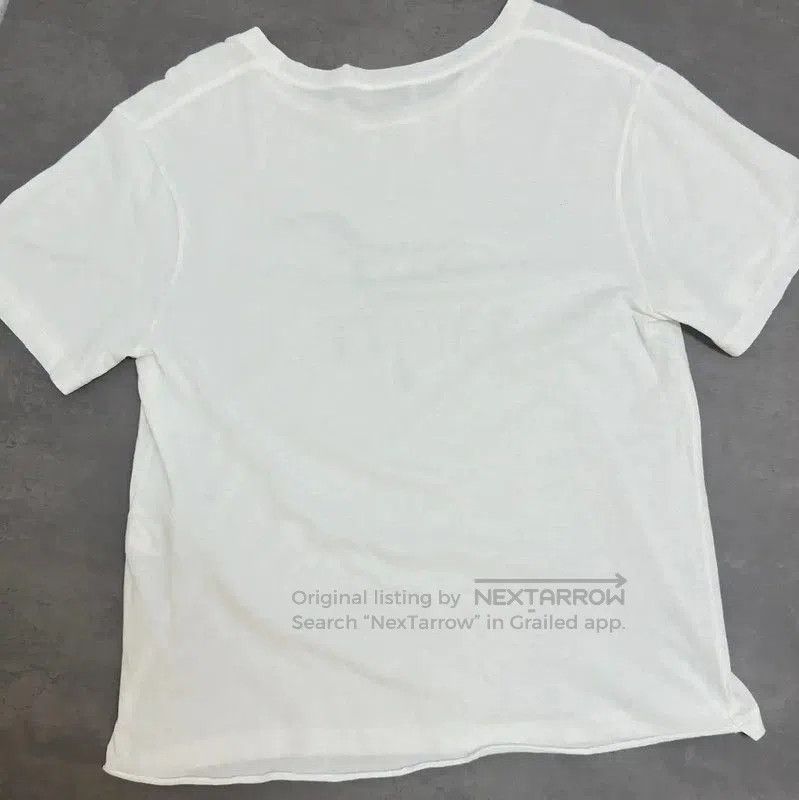 Yves Saint Laurent Saint Laurent Summer White Cotton T-Shirt . Size M / US 6-8 / IT 42-44 - 2 Thumbnail