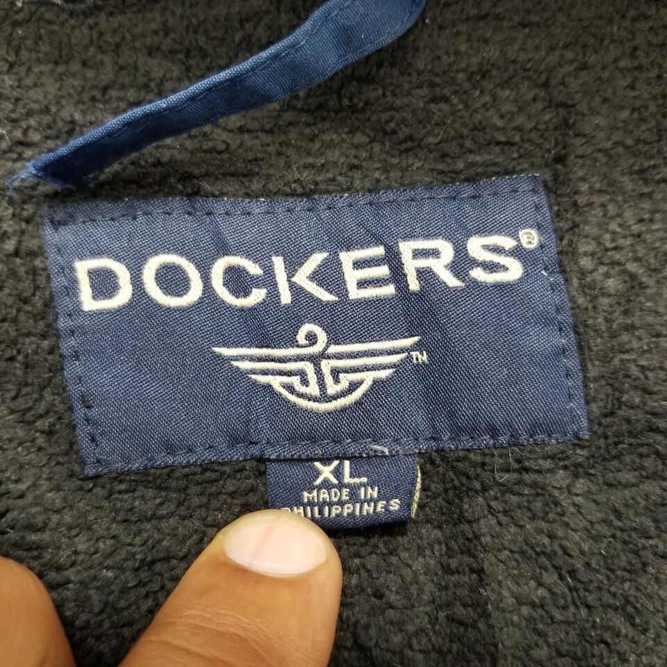 Other Dockers Jacket Mens XL Blue Full Zip Pockets Outdoor Size US XL / EU 56 / 4 - 9 Thumbnail