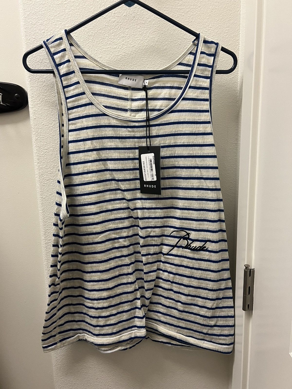 Rhude Rhude Striped Tank Size US M / EU 48-50 / 2 - 2 Thumbnail