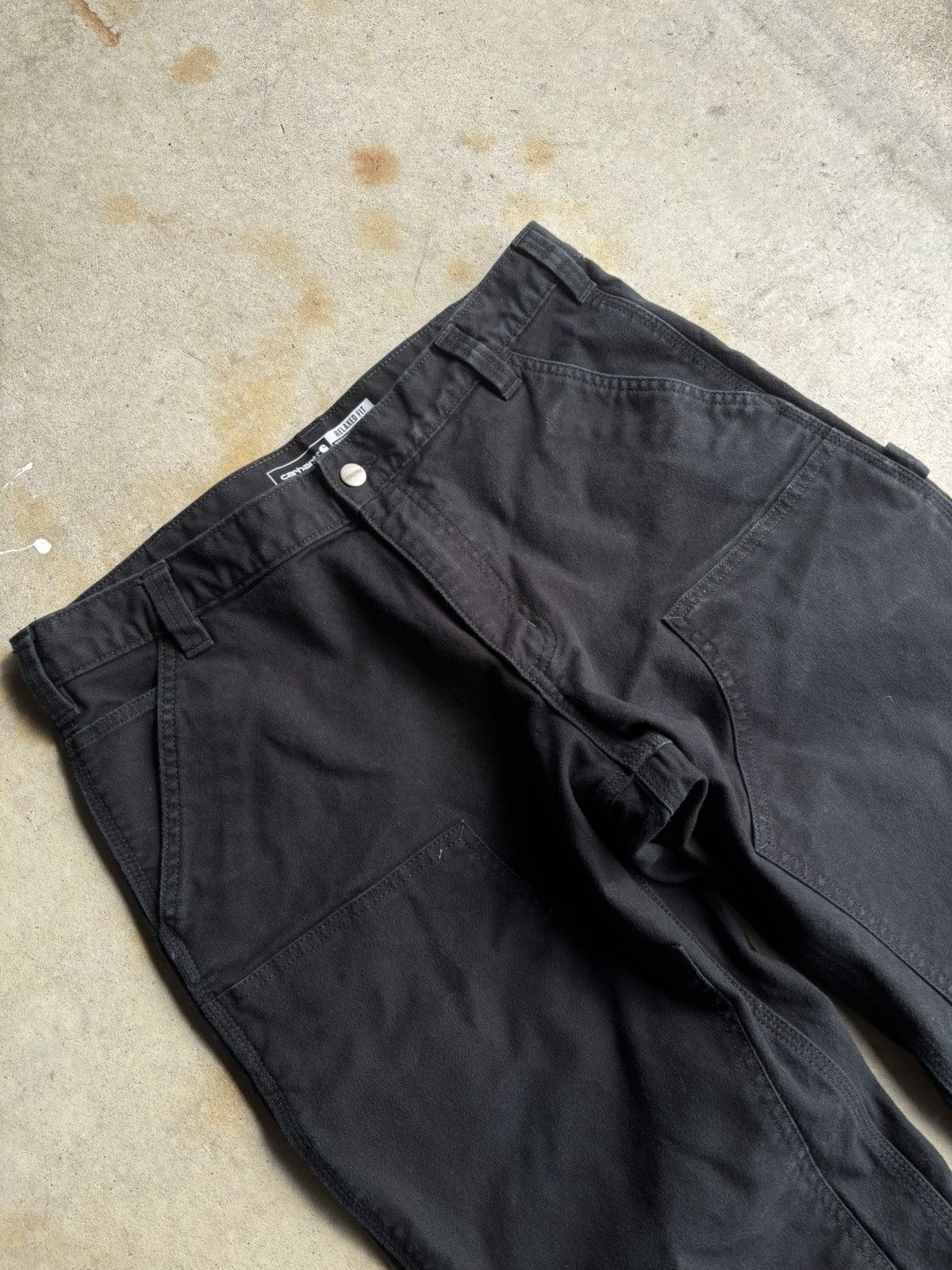 Other Crazy Carhartt Wide Leg Baggy Double Knee Carpenter Pants Size US 36 / EU 52 - 5 Thumbnail