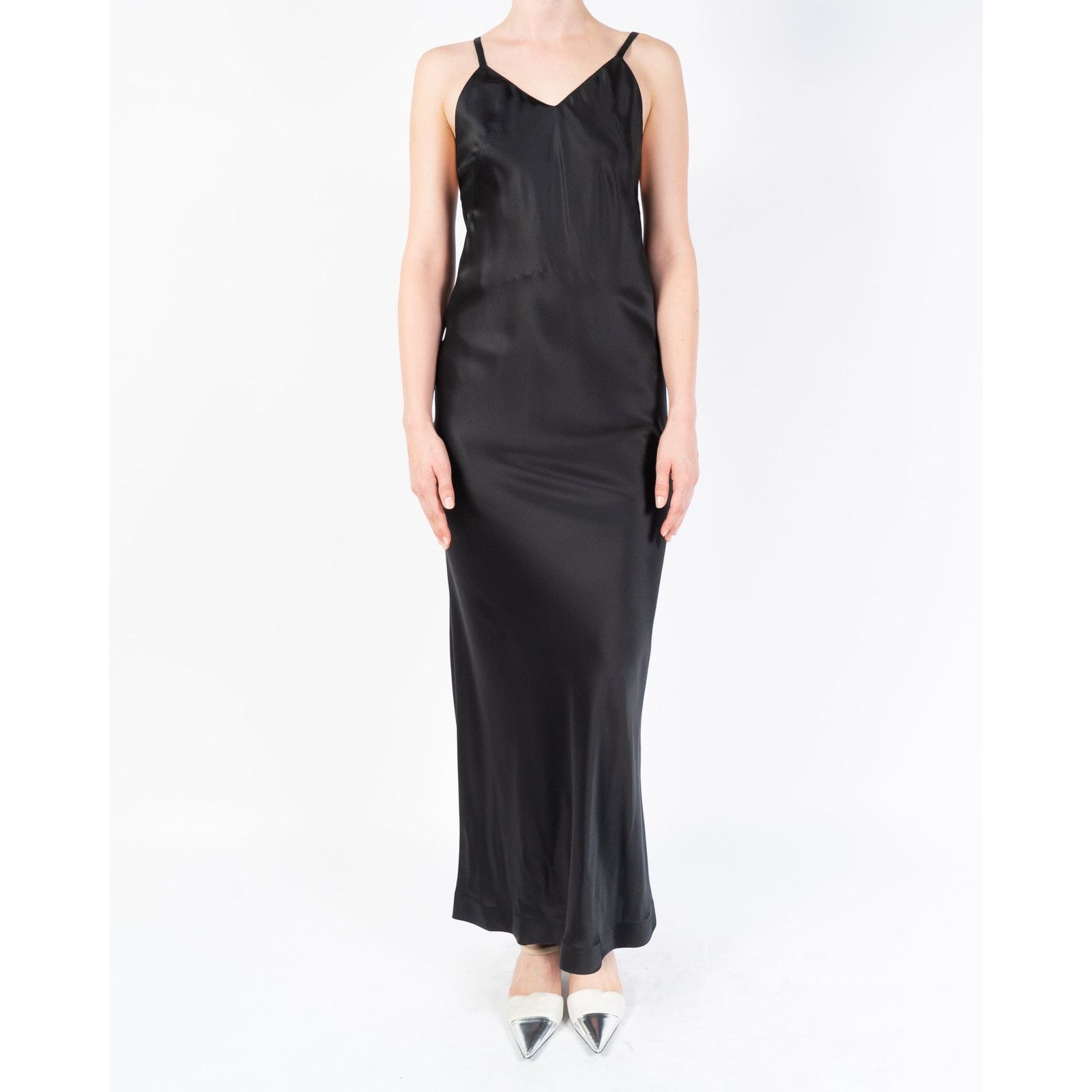 Haider Ackermann FW19 Dali Black Silk Dress Size S / US 4 / IT 40 - 1 Thumbnail
