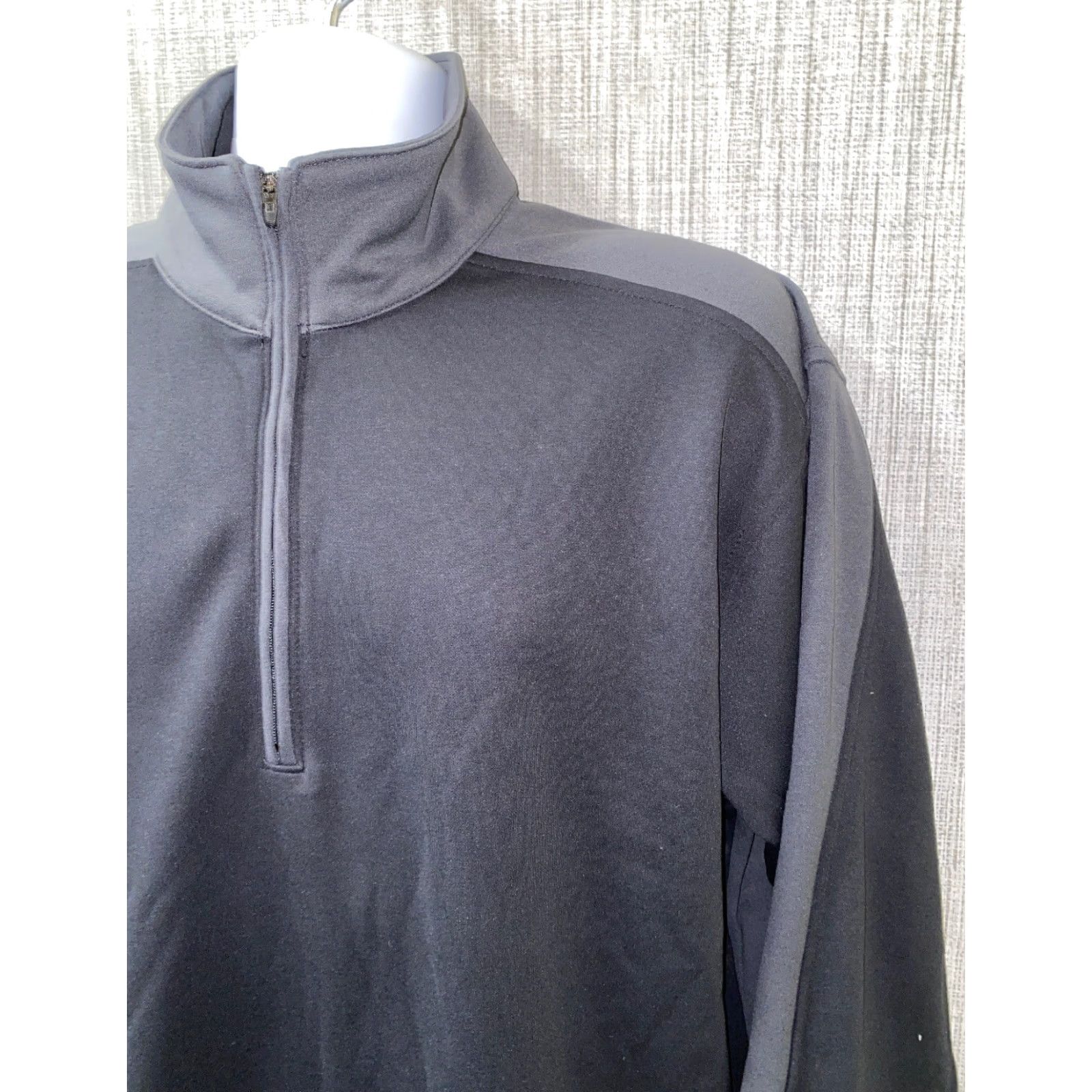 Nike Nike 1/2 Zip Pullover Jacket Mens Gray L NWT Size US L / EU 52-54 / 3 - 2 Thumbnail