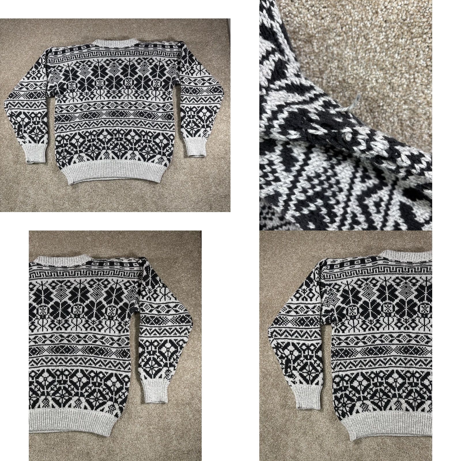 Croft & Barrow VINTAGE Croft & Barrow Sweater Nordic Fair Isle L USA 90s Mens Size US L / EU 52-54 / 3 - 8 Thumbnail