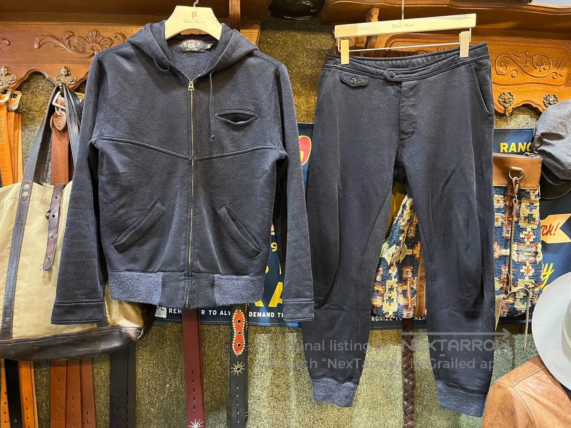 RRL Ralph Lauren double rl hoodie and pants set. Size US S / EU 44-46 / 1 - 1 Thumbnail