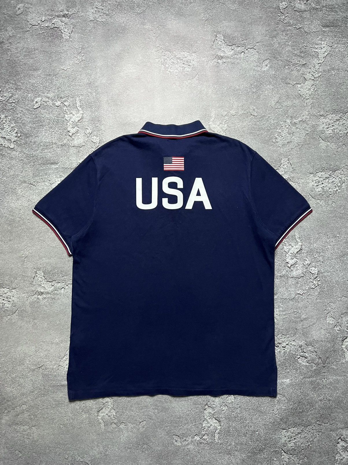 Polo Ralph Lauren Vintage Ralph LaurenTee Shirt USA Big Pony Chief Keef #16 Size US XL / EU 56 / 4 - 2 Thumbnail