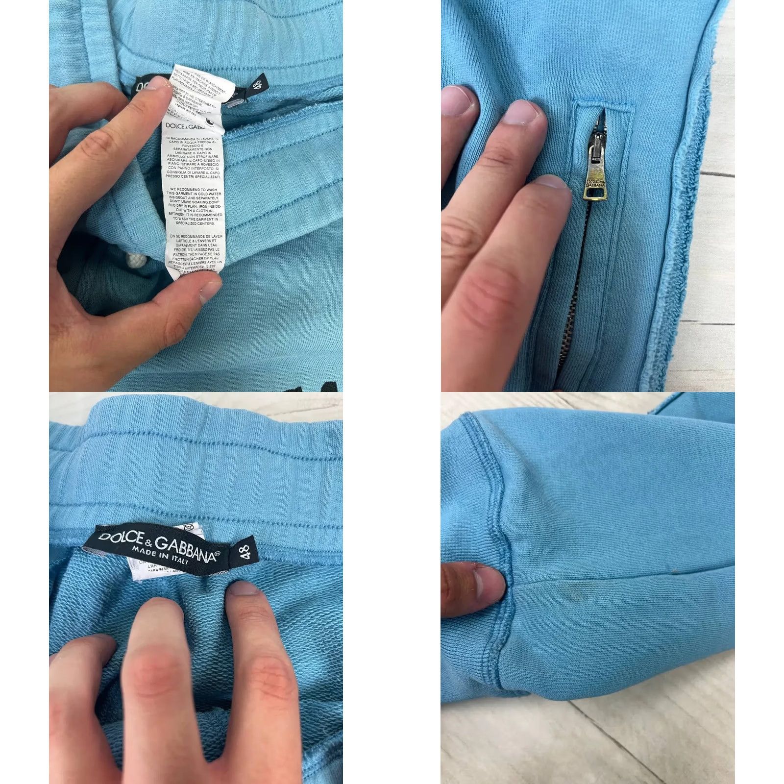 Dolce & Gabbana VINTAGE Dolce&Gabbana Academia De Boxeo Sweatpants Men M Blue Sweatpants Mens Size M Blue Dolce&Gabbana Running & Jogging 90s Logo Size US 31 - 8 Thumbnail
