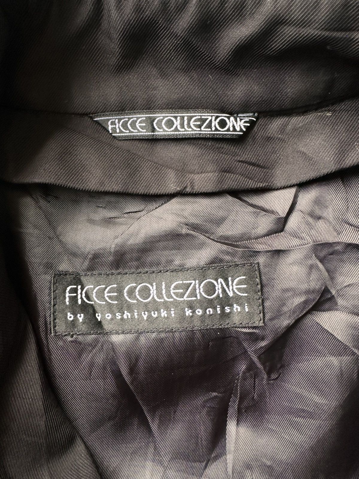 Designer × Japanese Brand × Yoshiyuki Konishi Ficce Collezione By Yoshiyuki Konishi Jacket Size S / US 4 / IT 40 - 3 Thumbnail