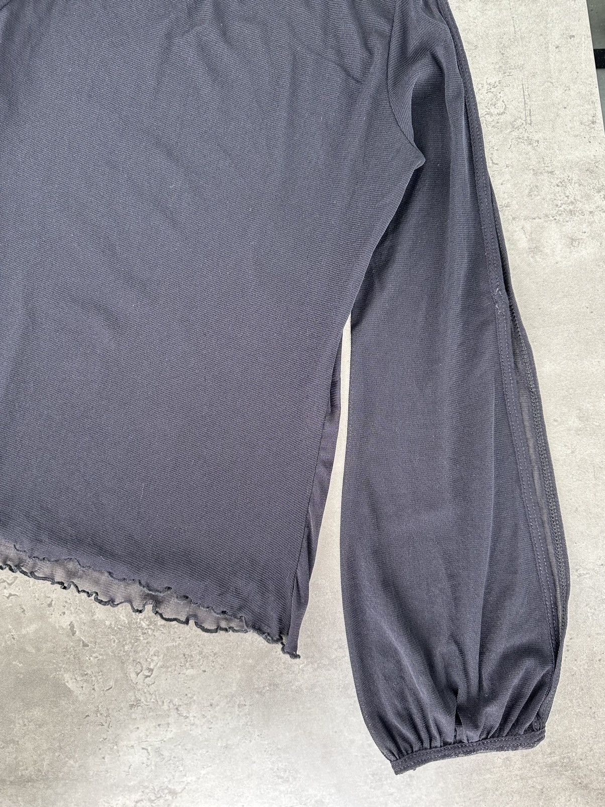 Japanese Brand Vintage Mesh Printed Long Sleeve Size S / US 4 / IT 40 - 13 Thumbnail
