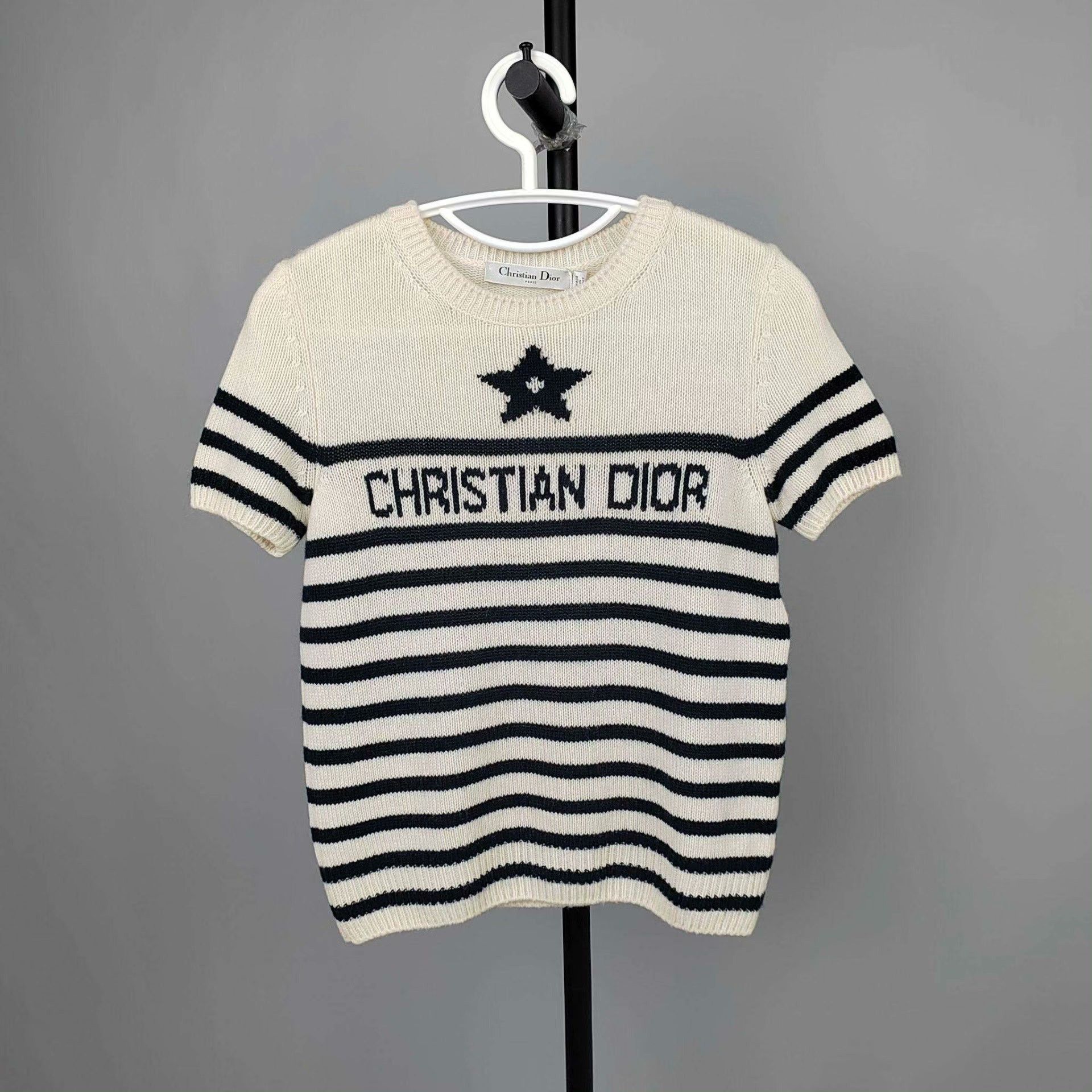 Dior Dior Knit Striped Sweater 34 Women Size XS / US 0-2 / IT 36-38 - 1 Thumbnail
